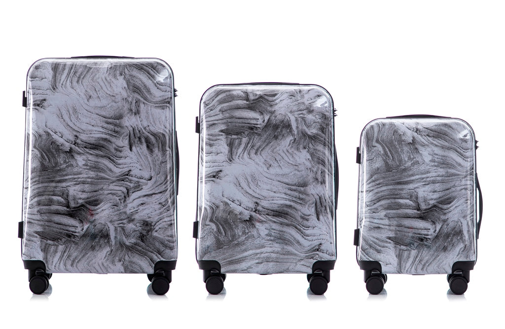 Granite 3 Piece Luggage Set with TSA Lock