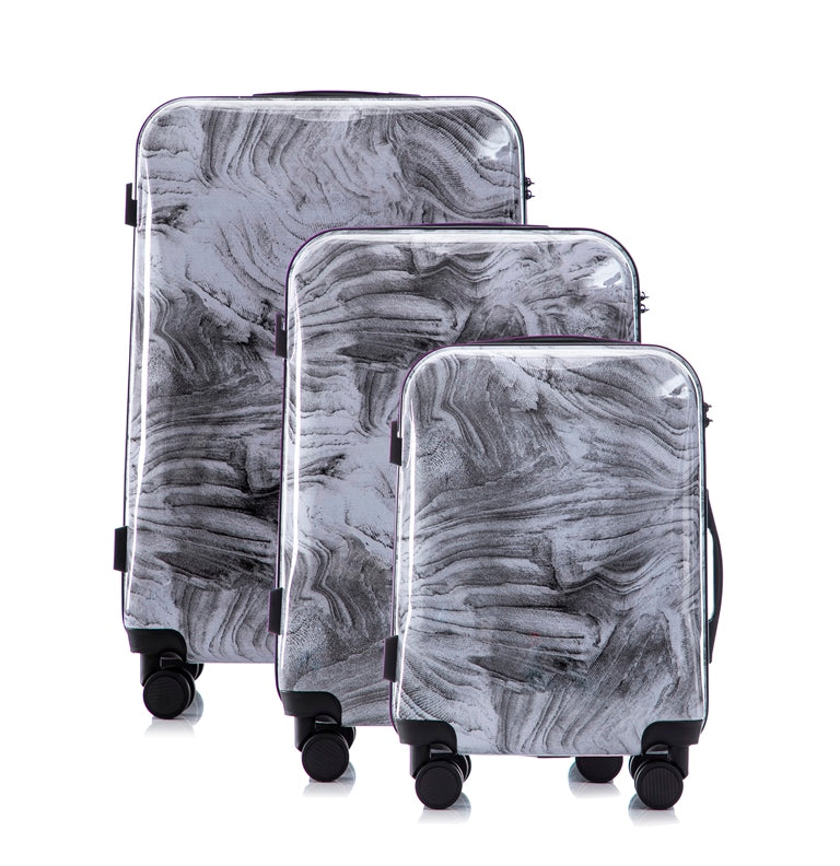 Granite 3 Piece Luggage Set with TSA Lock