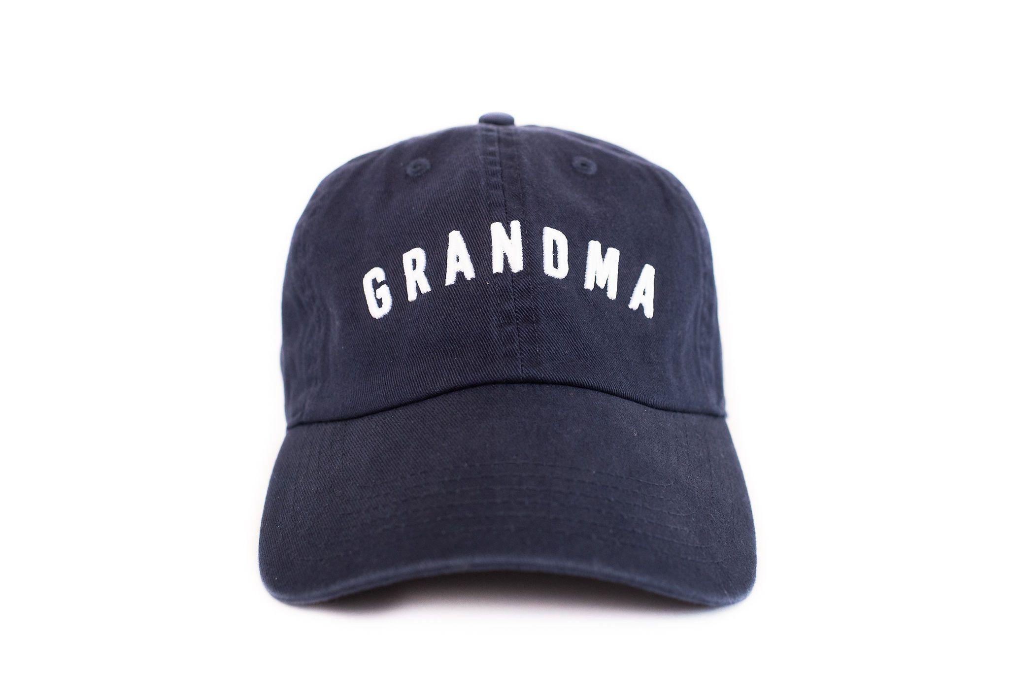 Minimal Grandma Logo Baseball Hat