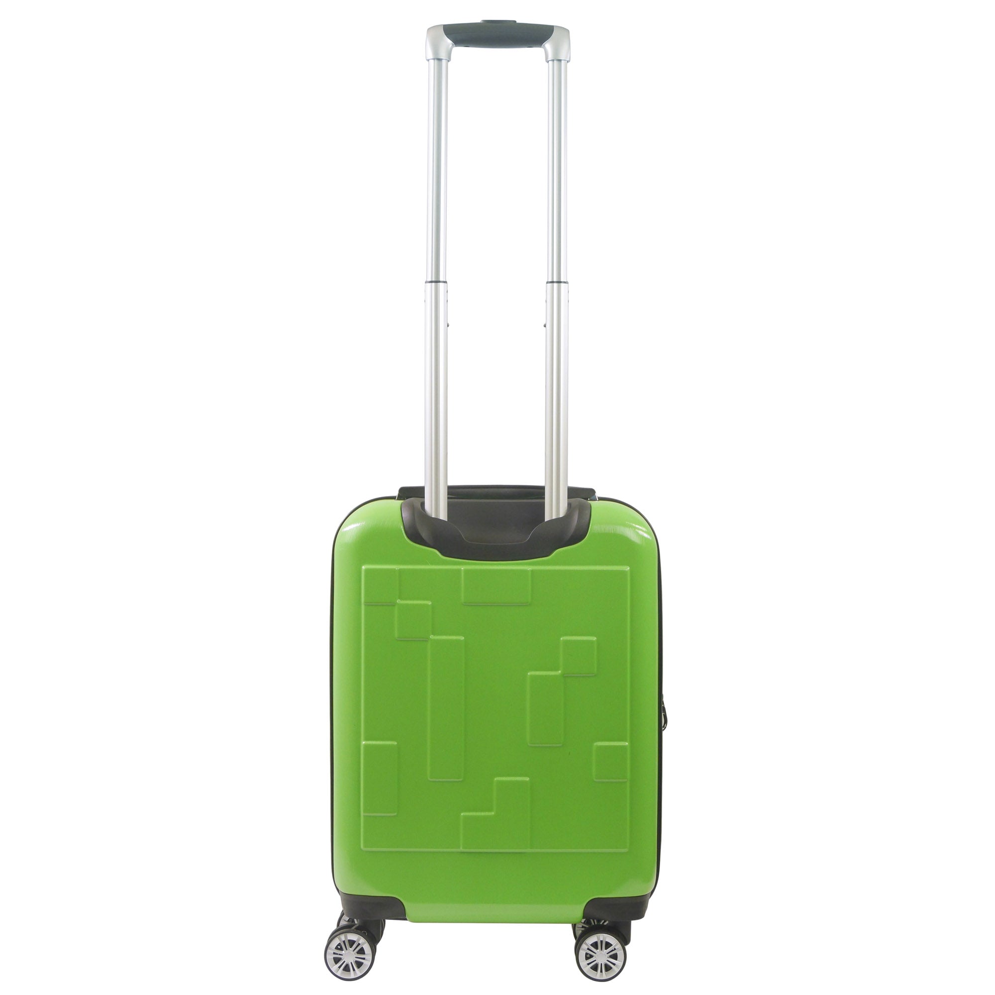 Minecraft Creeper Big face 21.5" Expandable Carry-On Spinner Suitcase
