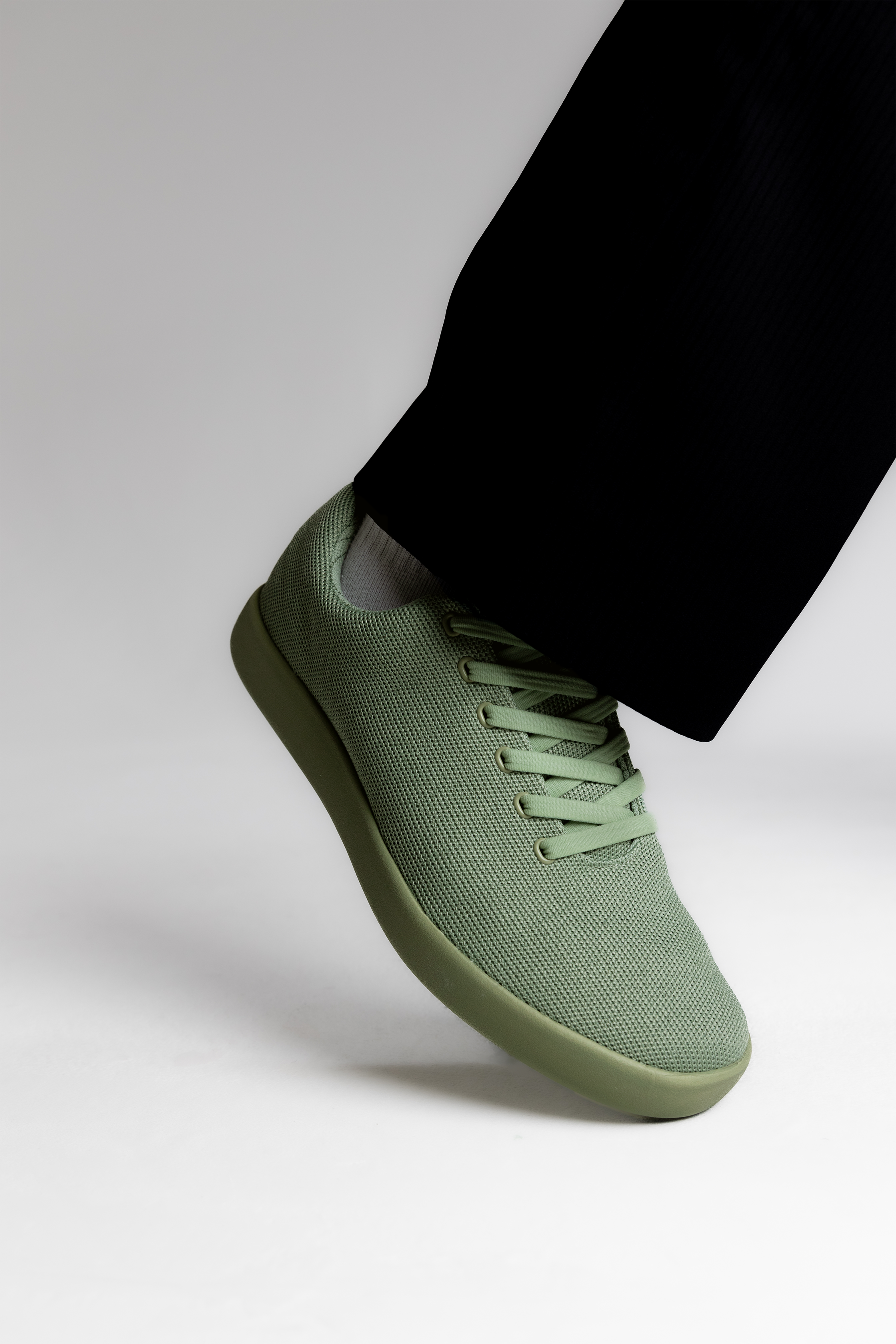 Model 000: Olive Sneakers
