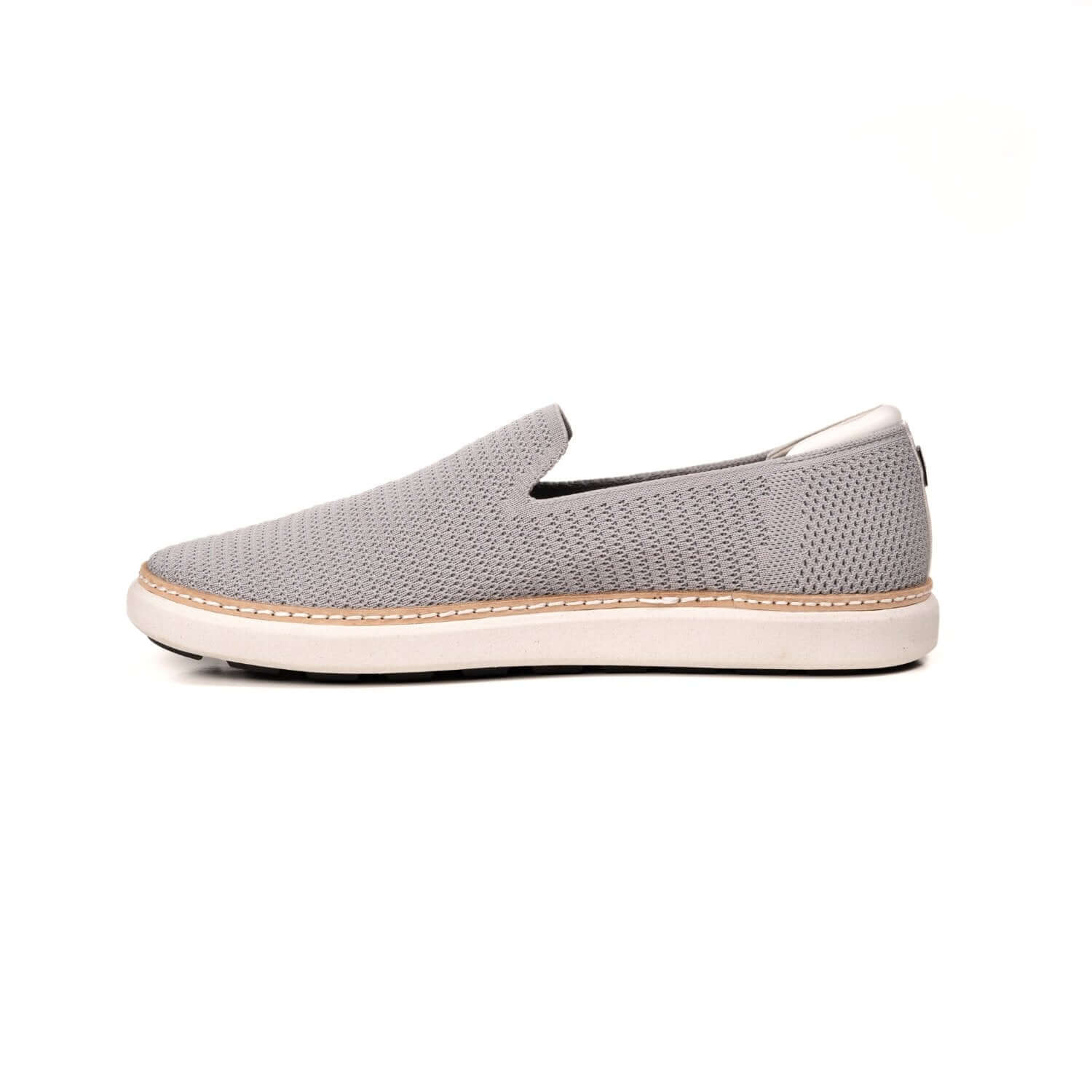 Grounding Slip-On Shoes • Grey Bamboo Knit