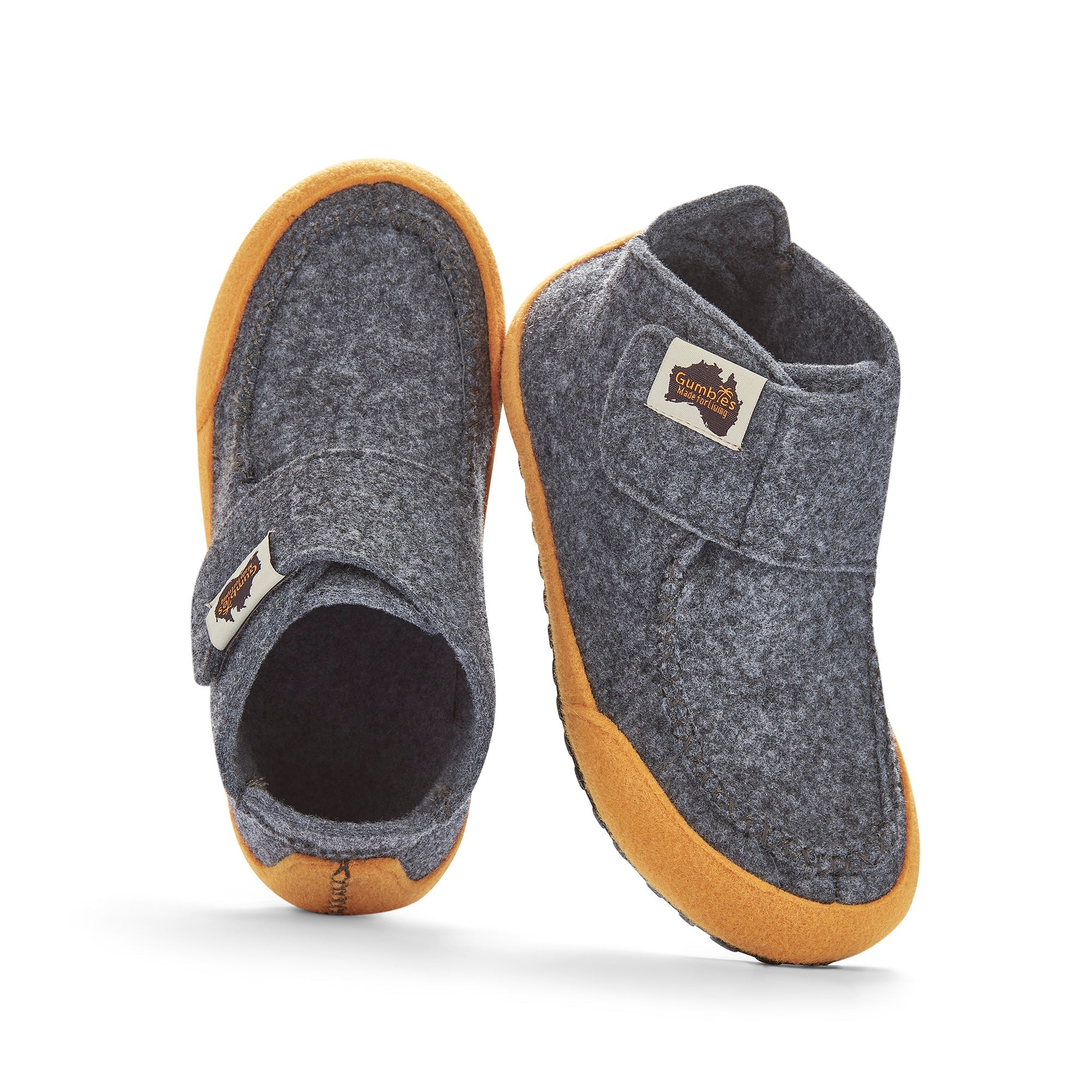 Quokka Slippers - Women's - Grey & Curry