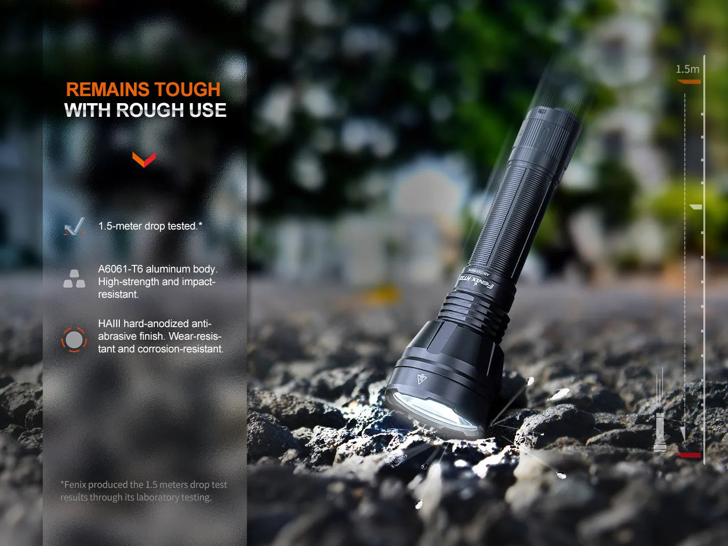 HT32 Hunting Flashlight with Red & Green Output