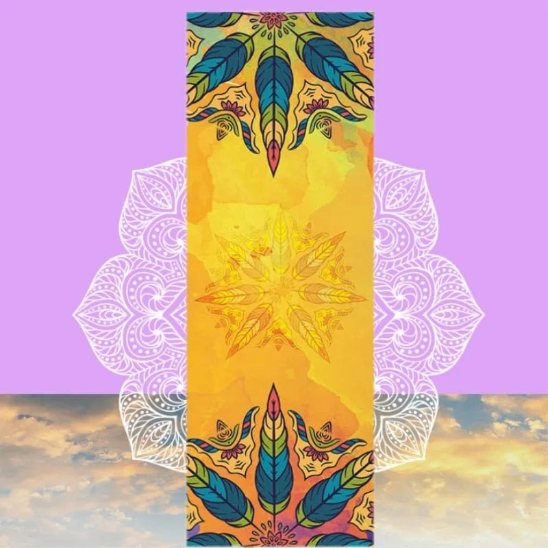 Collapsible Yoga Mat Towel