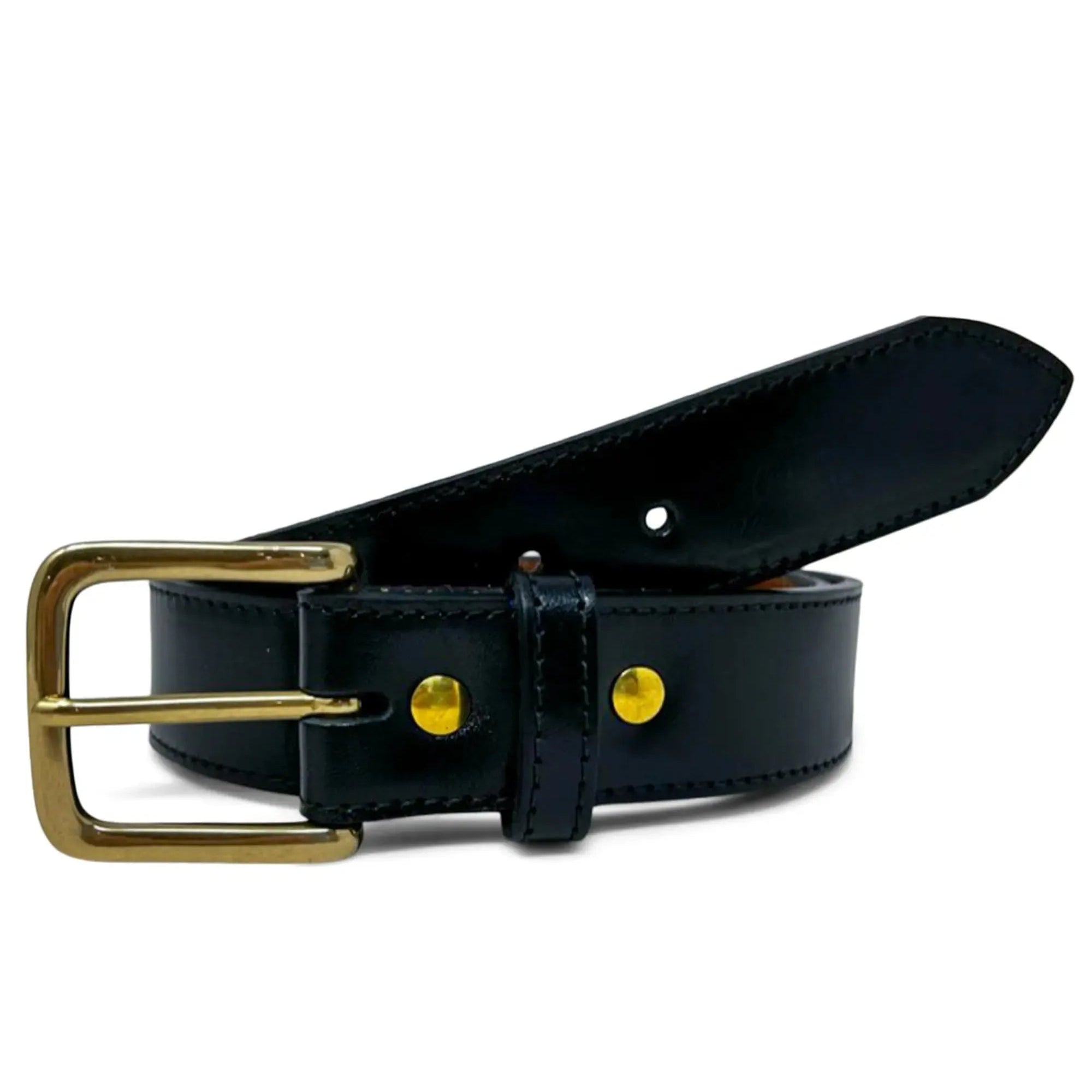 Handmade Leather Belt | Horse Butt | Black