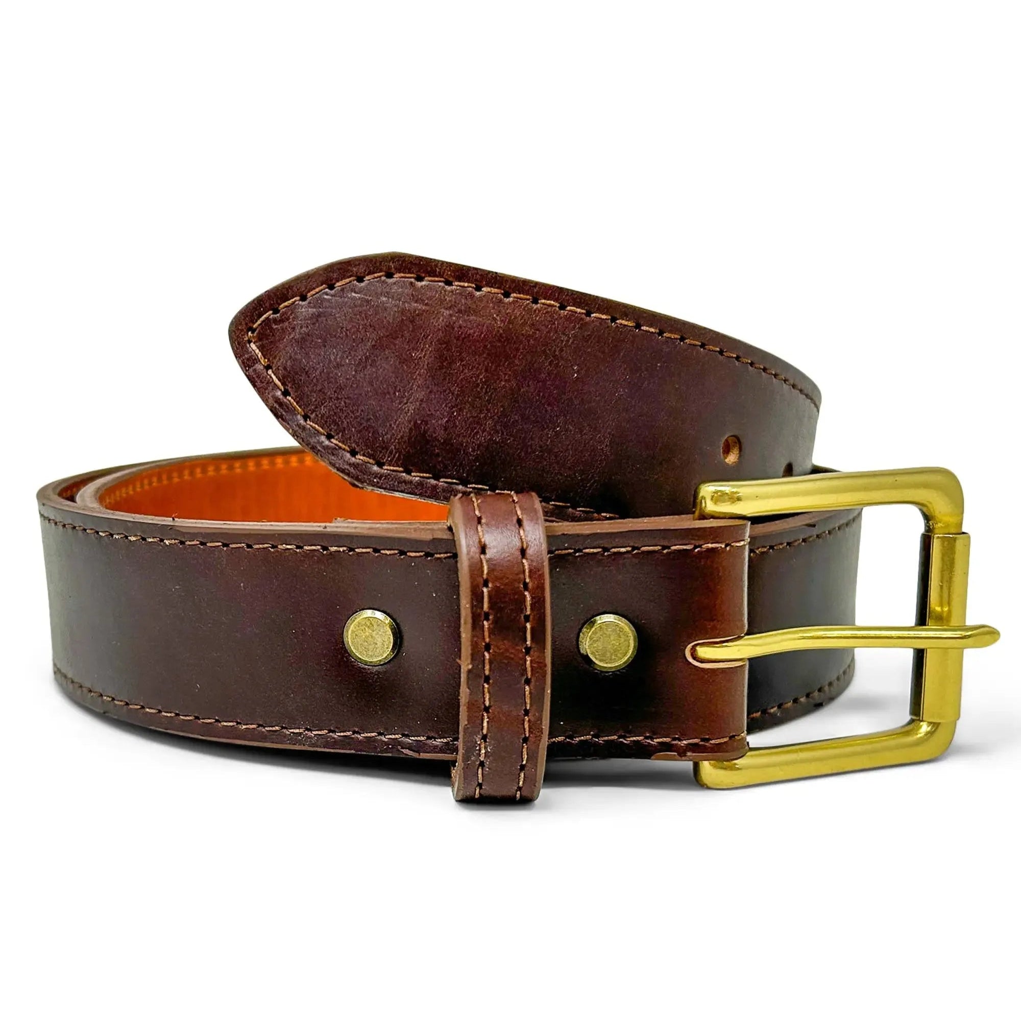 Handmade Leather Belt | Horween Chromexcel | Brown