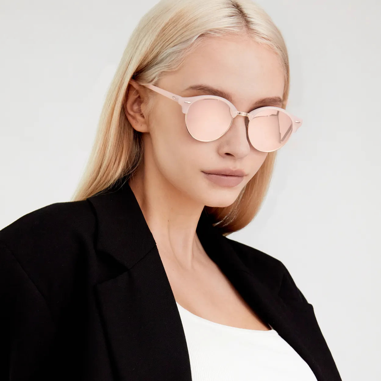 Harper Sunglasses - Rosegold