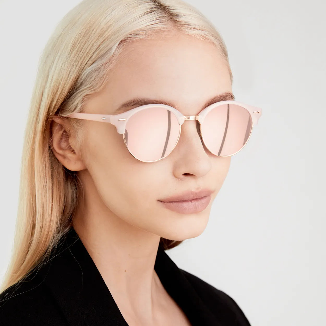 Harper Sunglasses - Rosegold