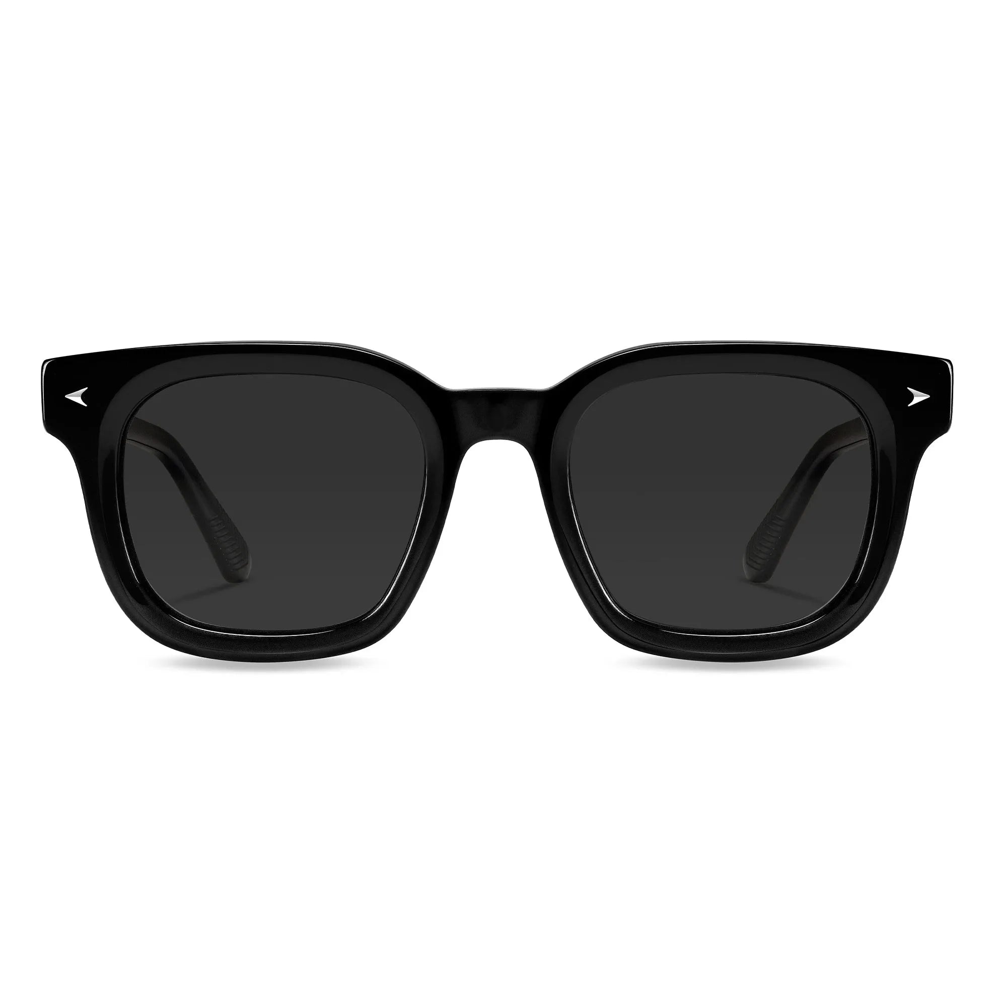 The Hudson Sunglasses - Jet Black