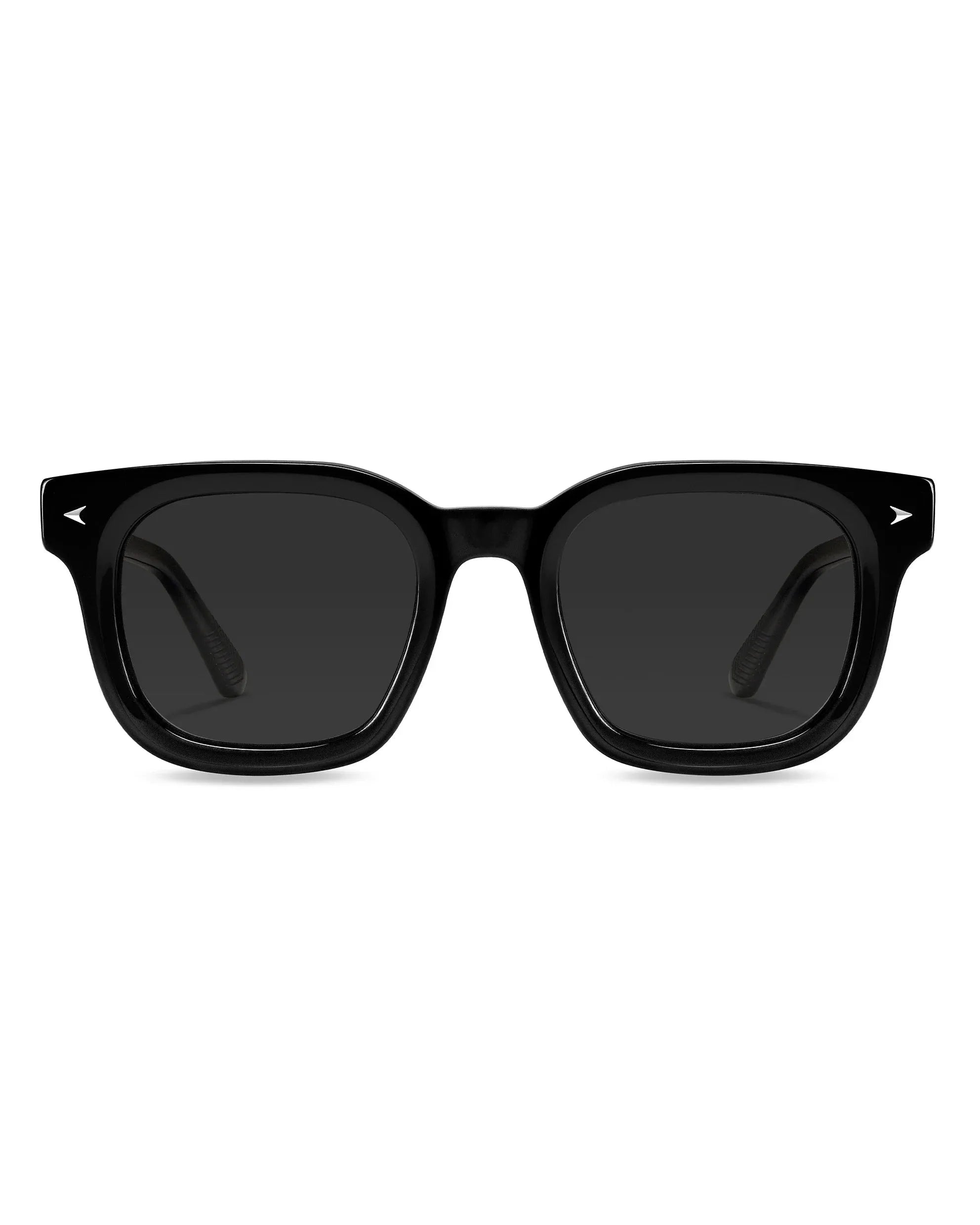 The Hudson Sunglasses - Jet Black