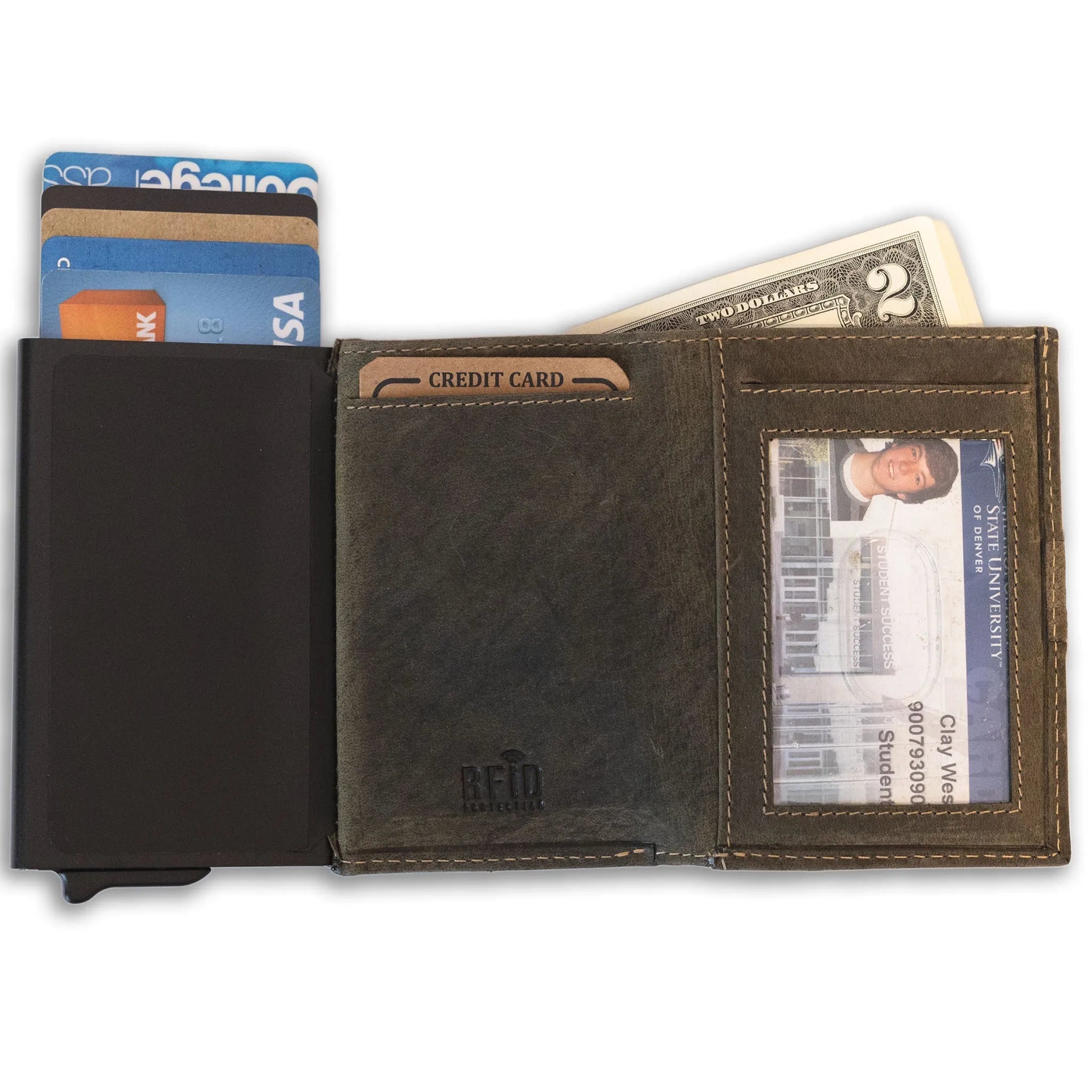 Automatic Pop-Up Bifold Wallet