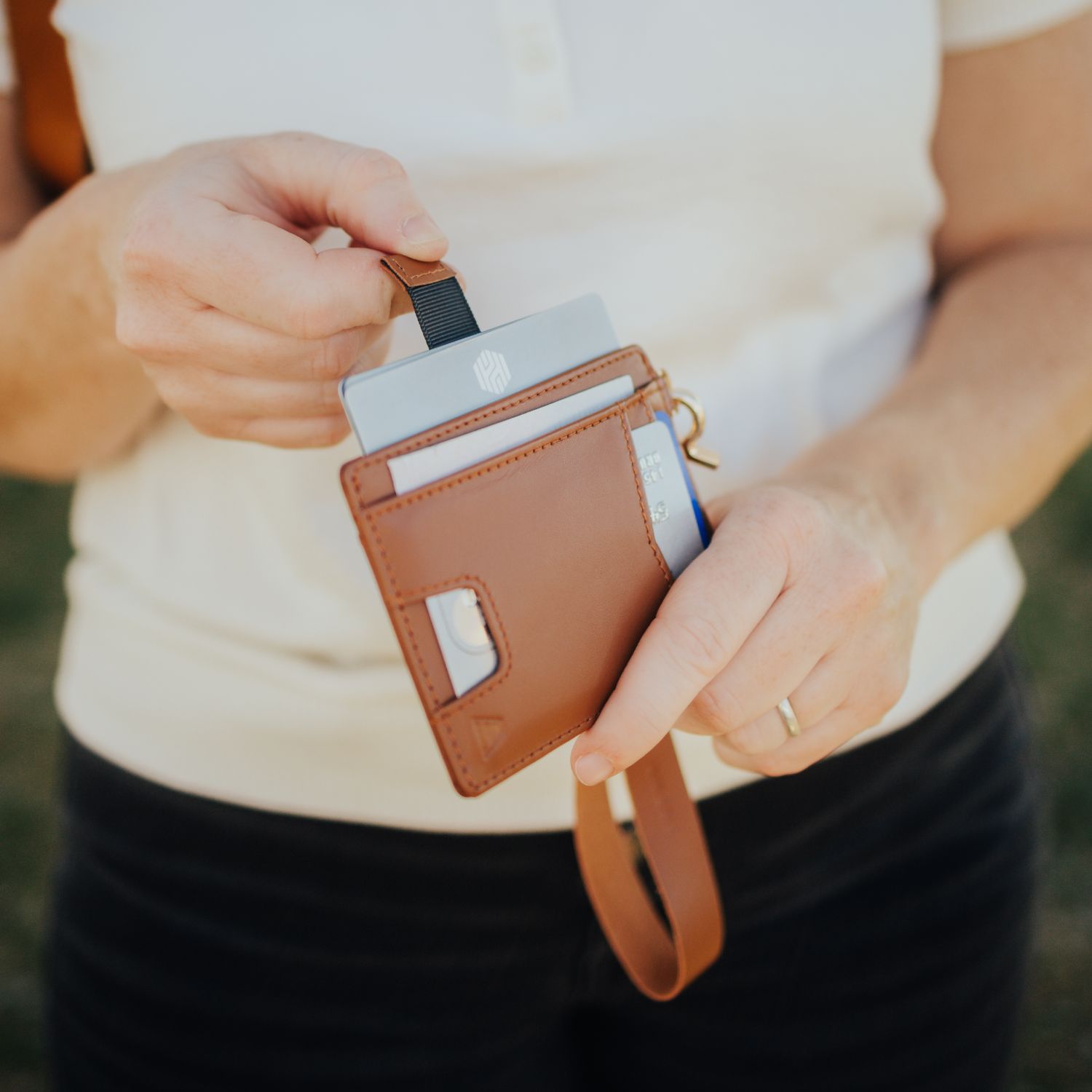 The Denner Slim RFID Leather Wallet