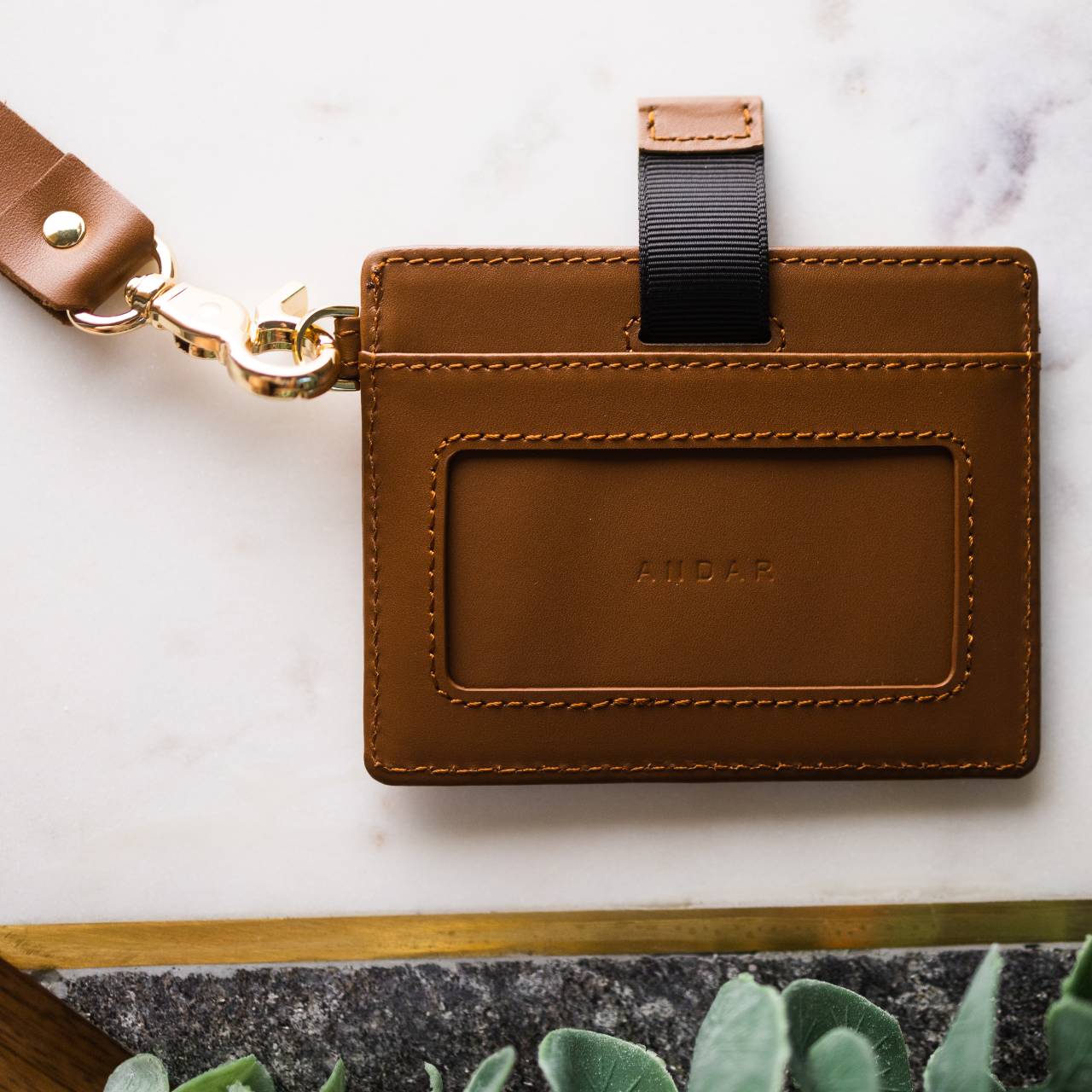 The Denner Slim RFID Leather Wallet