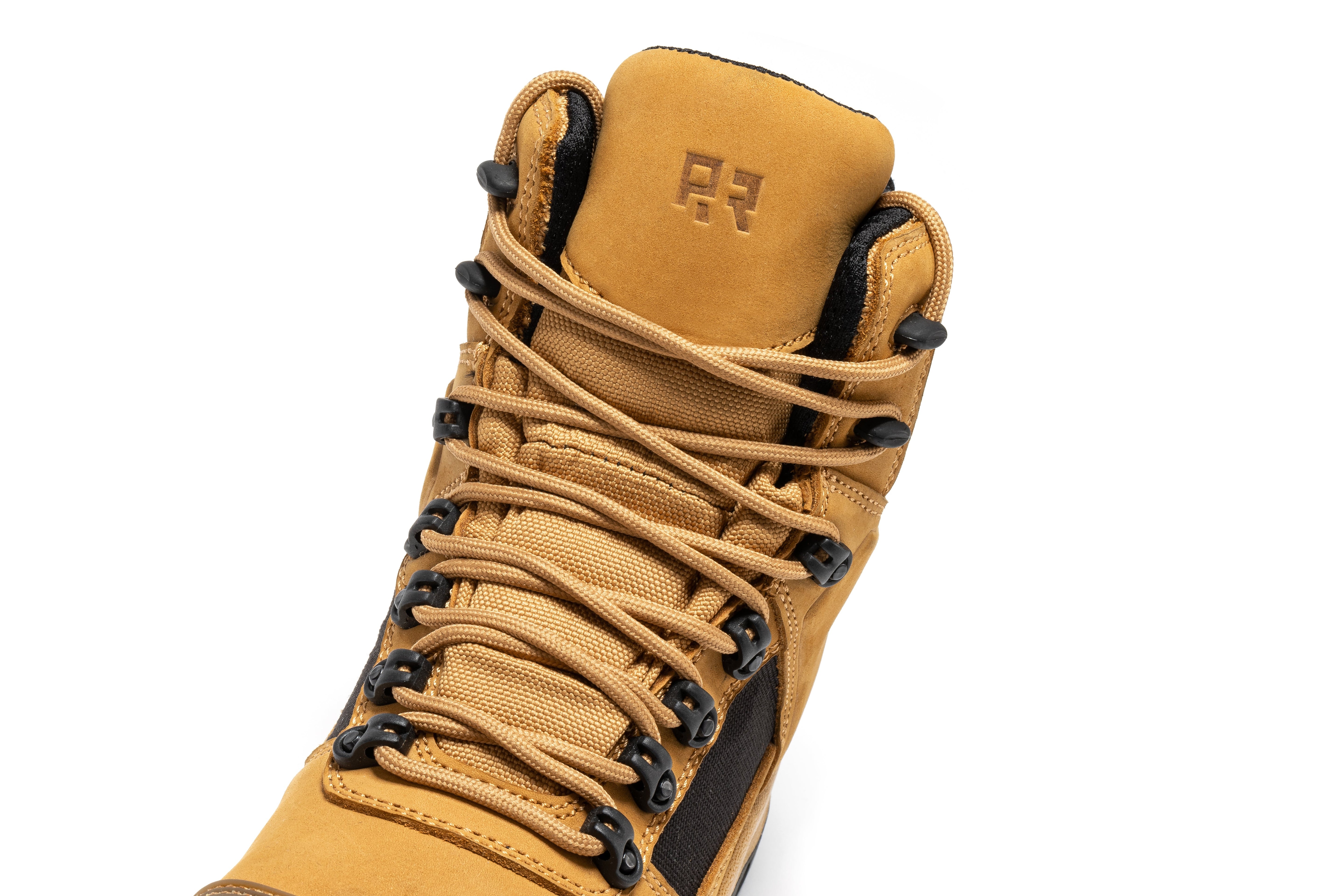 Stowe Black 7 inch Composite Toe Leather Work Boots CP212BK