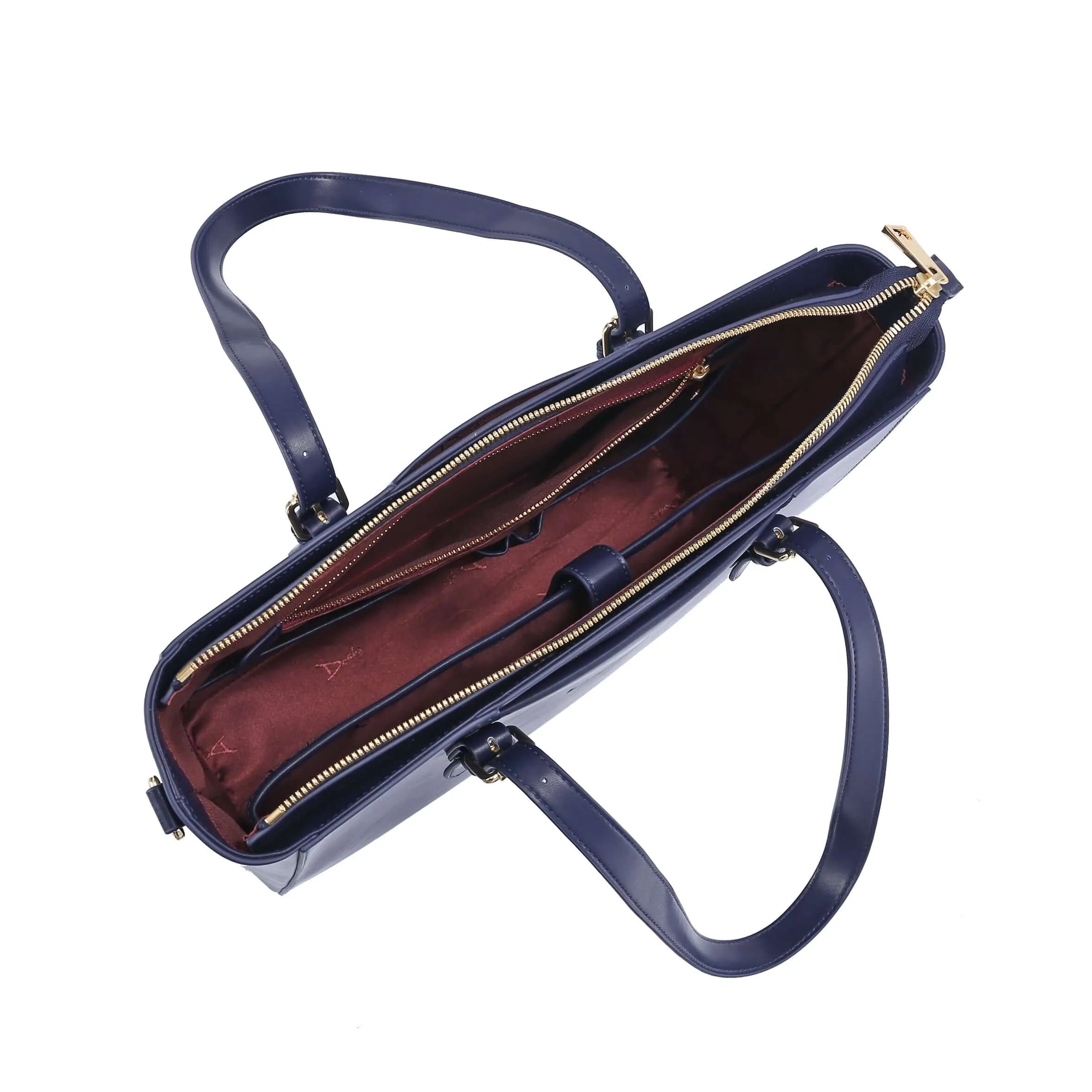 Professional Vegan Leather Work Tote Bag