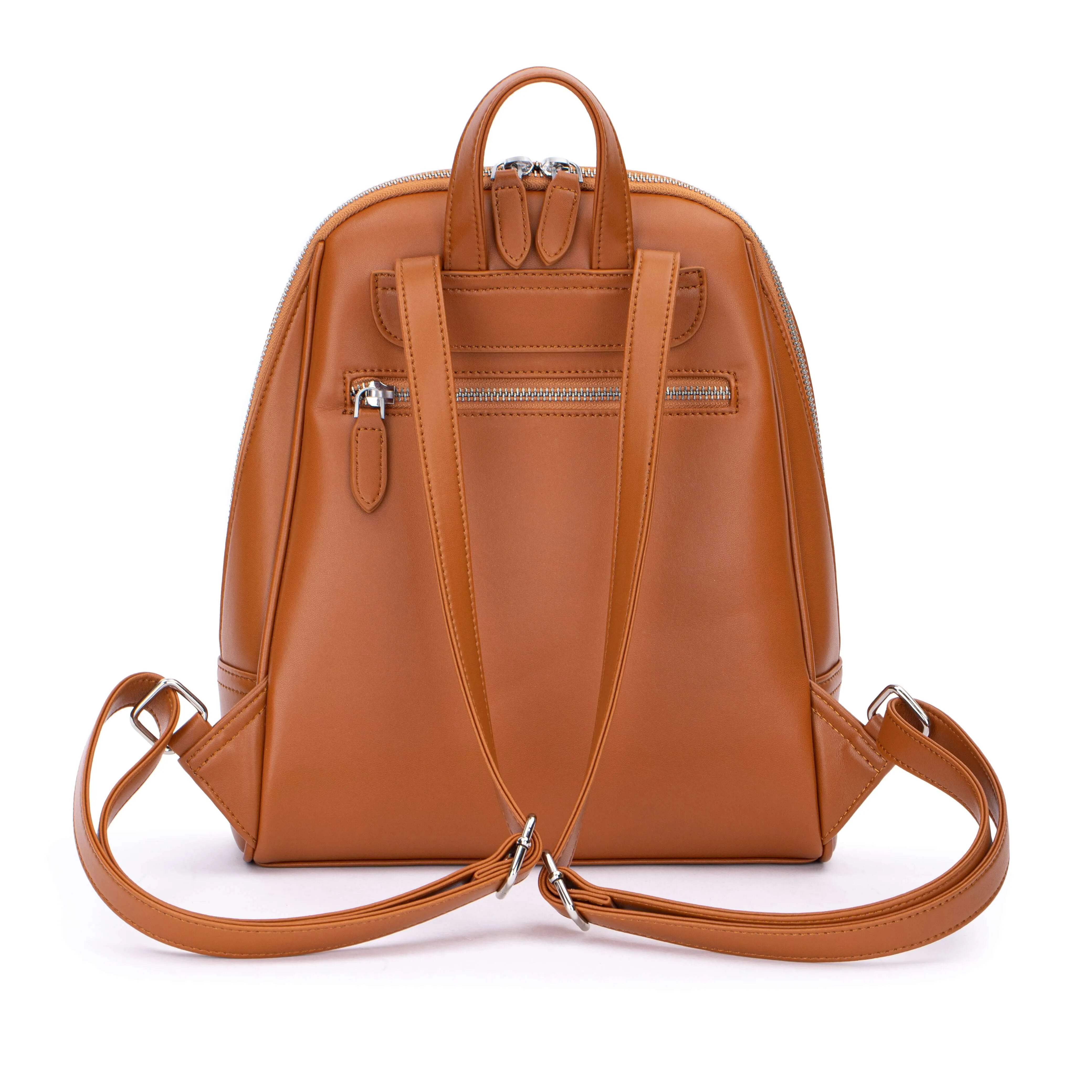 Vegan Leather Backpack Purse