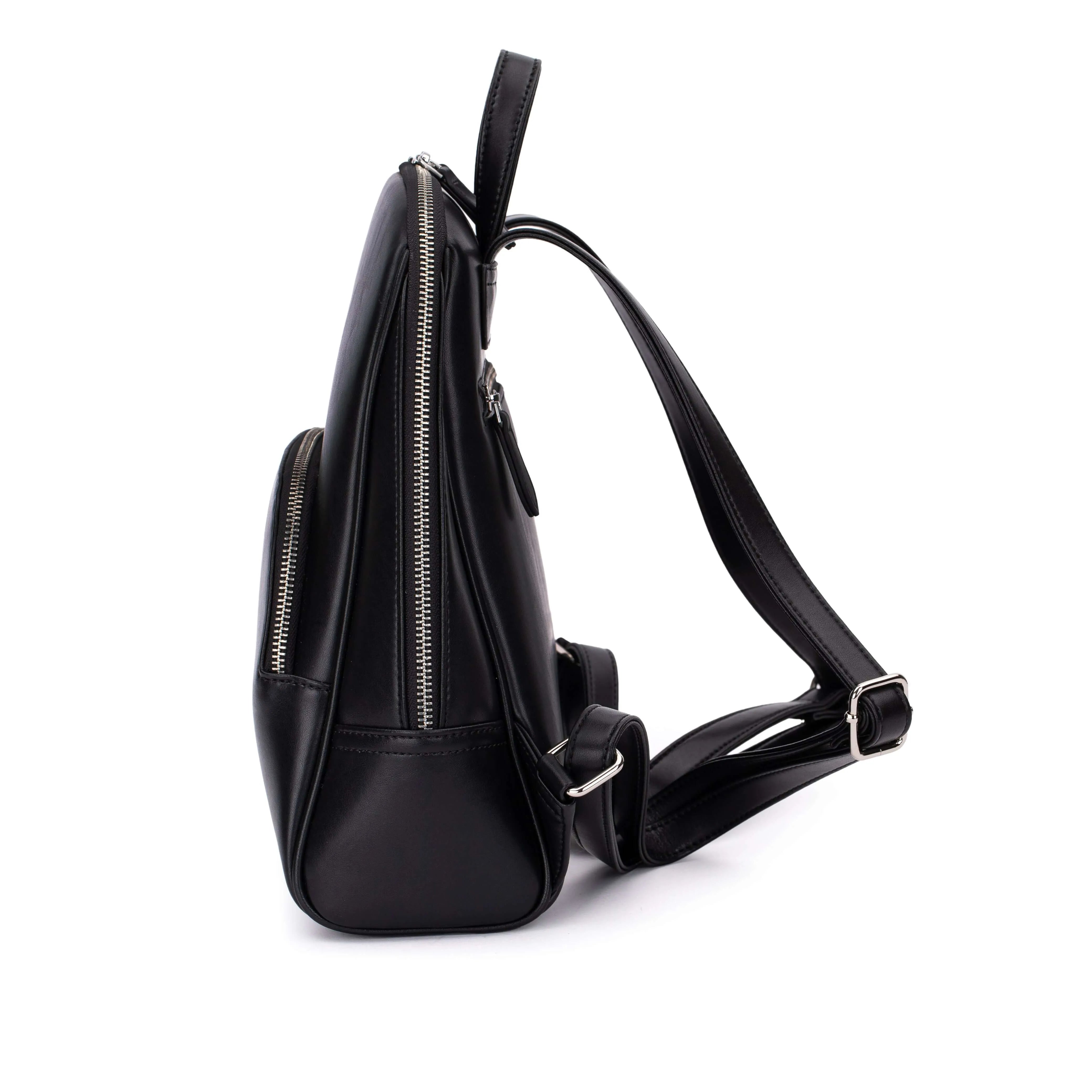 Vegan Leather Backpack Purse