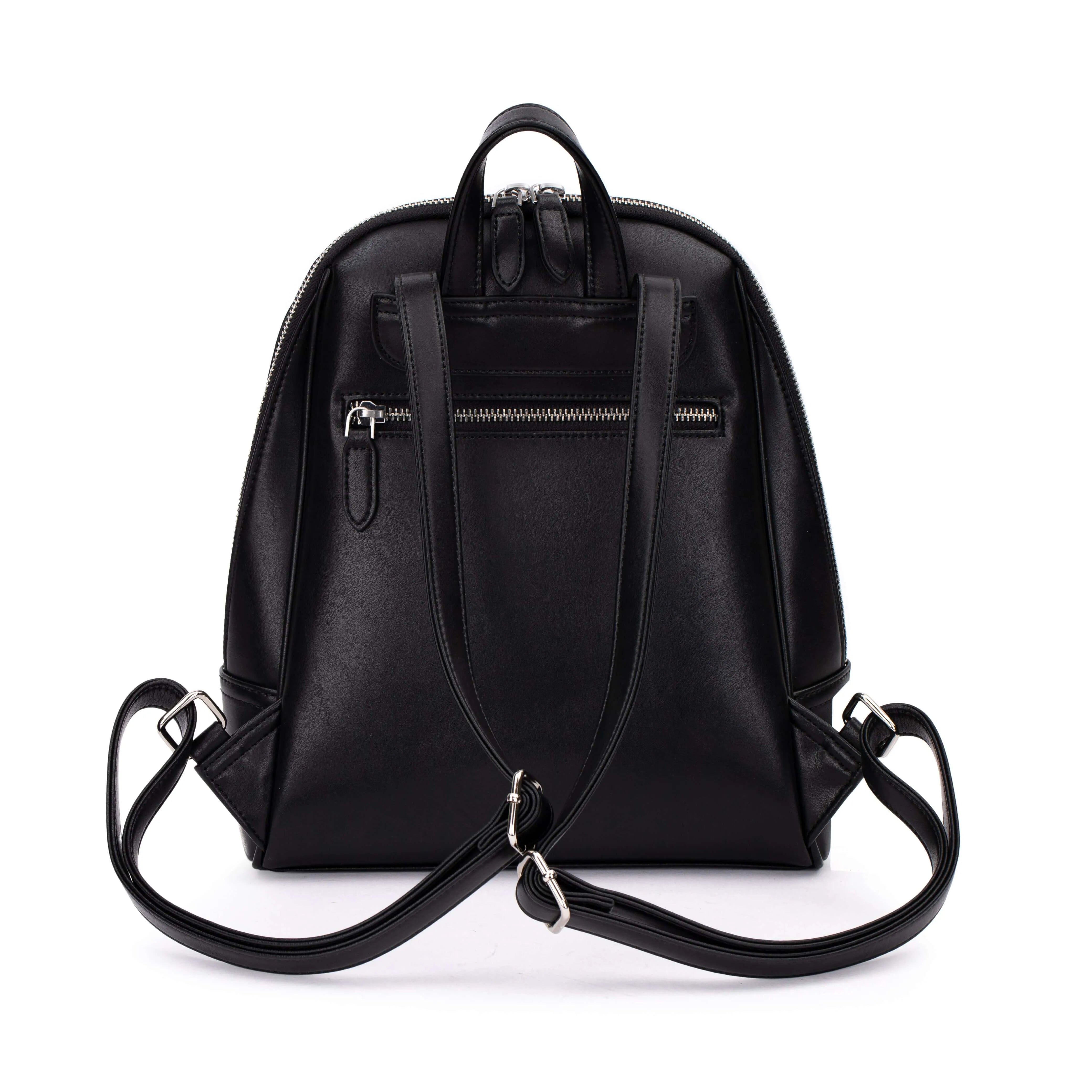 Vegan Leather Backpack Purse