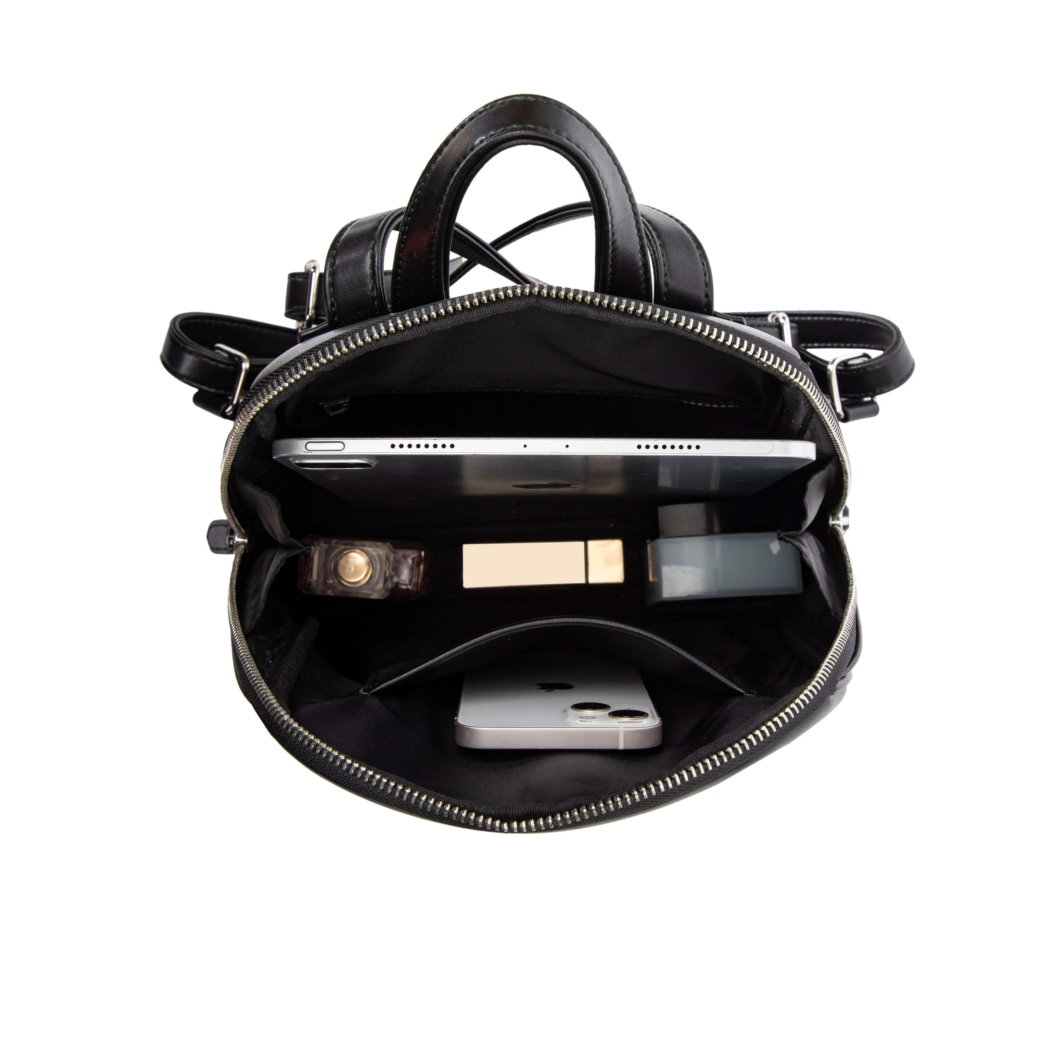 Vegan Leather Backpack Purse