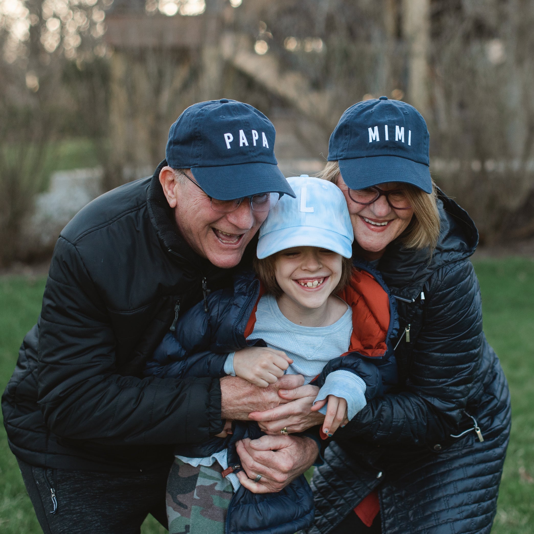 Minimal Papa Logo Baseball Hat