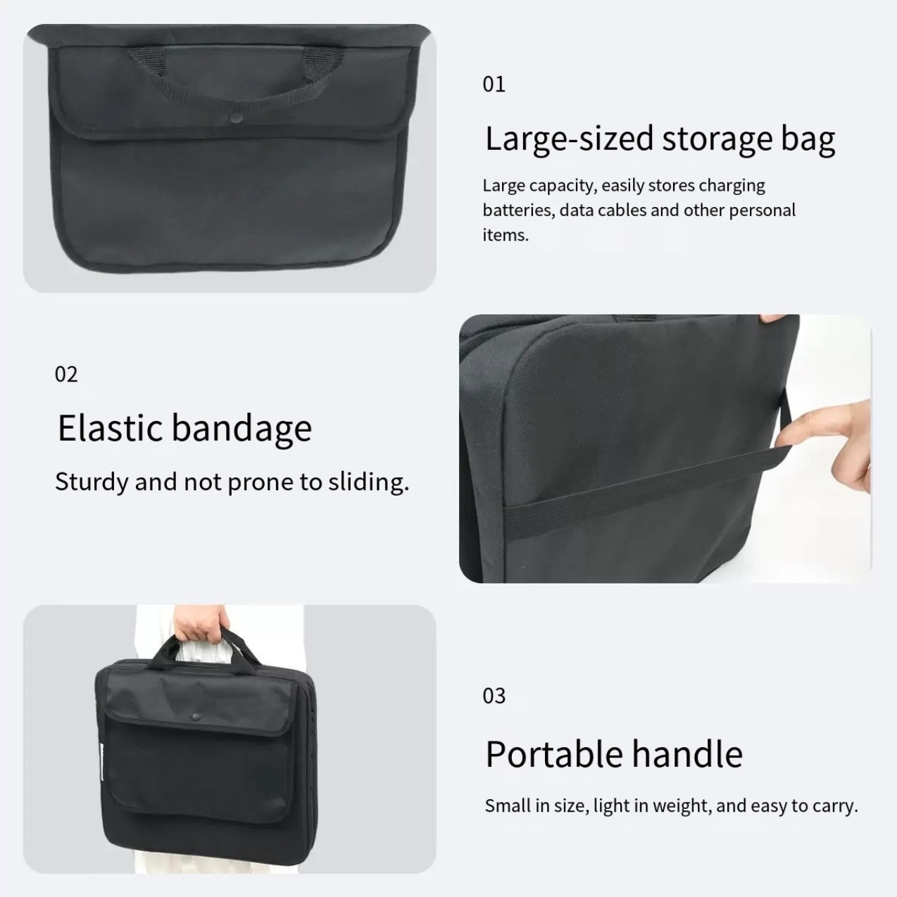 LITEGUEST USB Heated Stadium Seat Cushion with Backrest