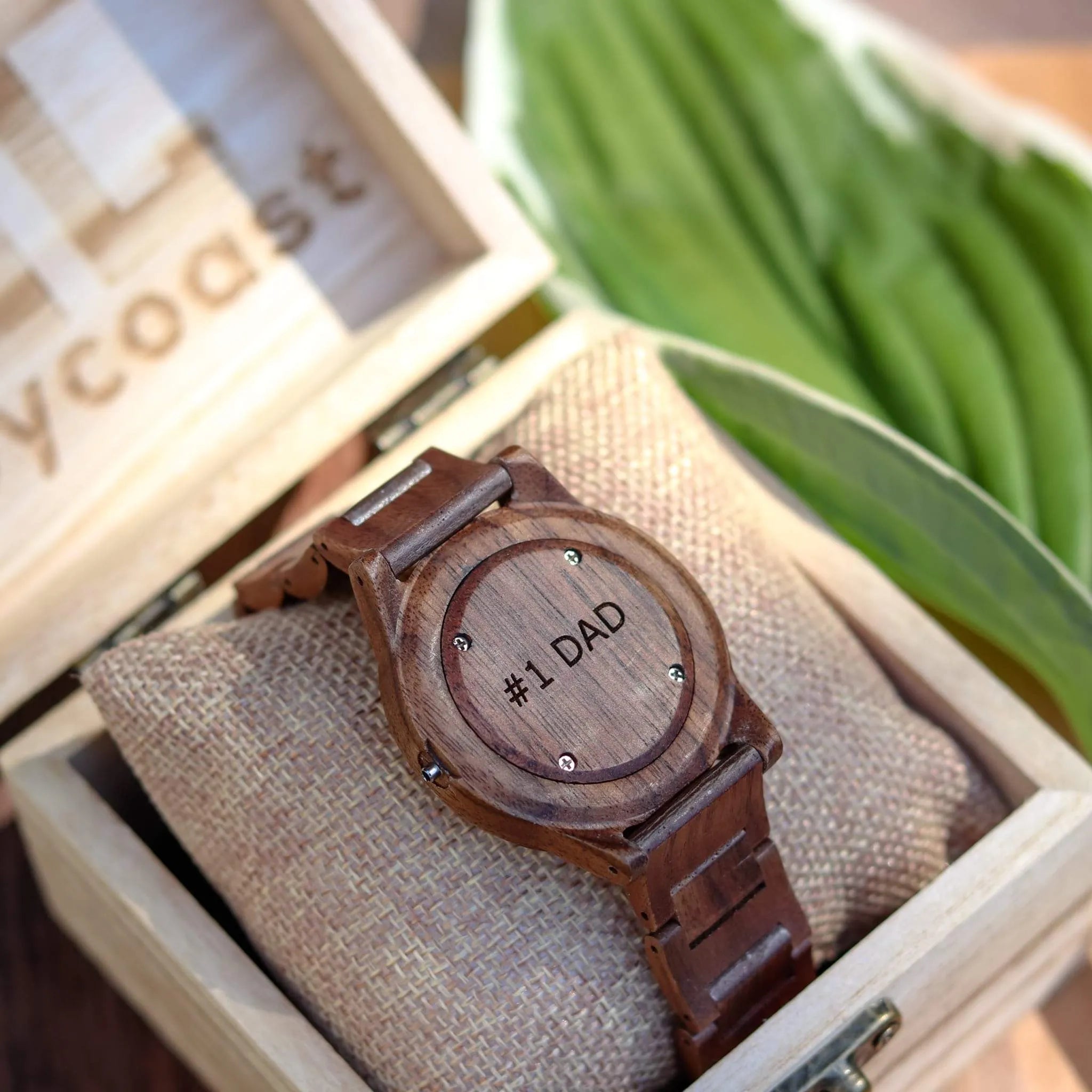 American Walnut Men's Watch | Walnut Northstar Watch