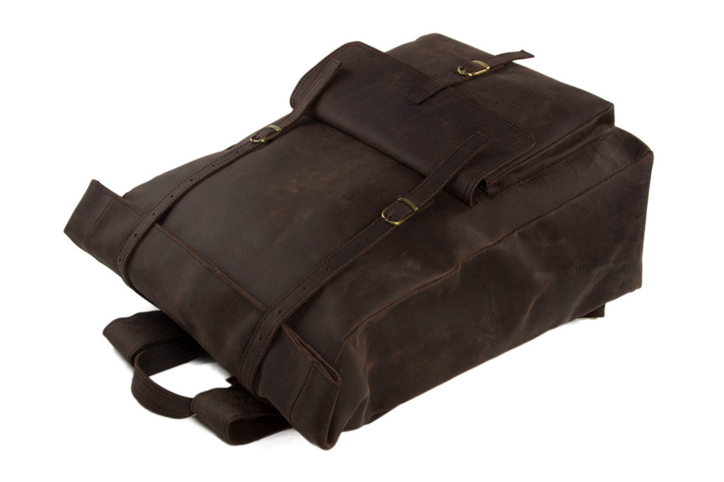 Flash Sale Handmade Mens Leather Backpack, Leather Rucksack, Travel Backpacks