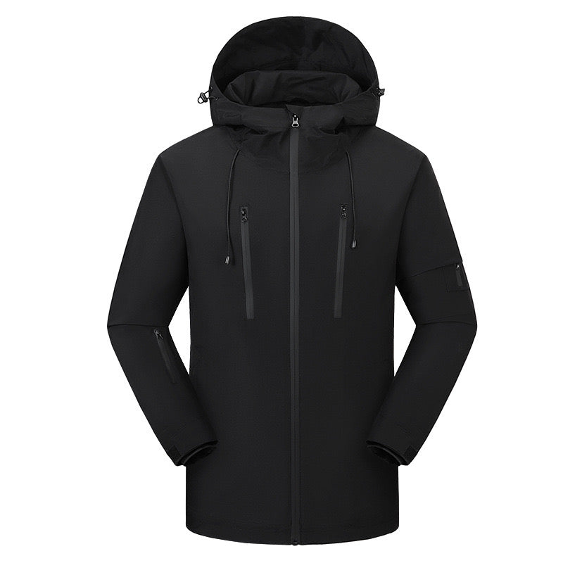 LITEGUEST Waterproof Heated Jacket 5-Zone USB-Powered for Outdoor
