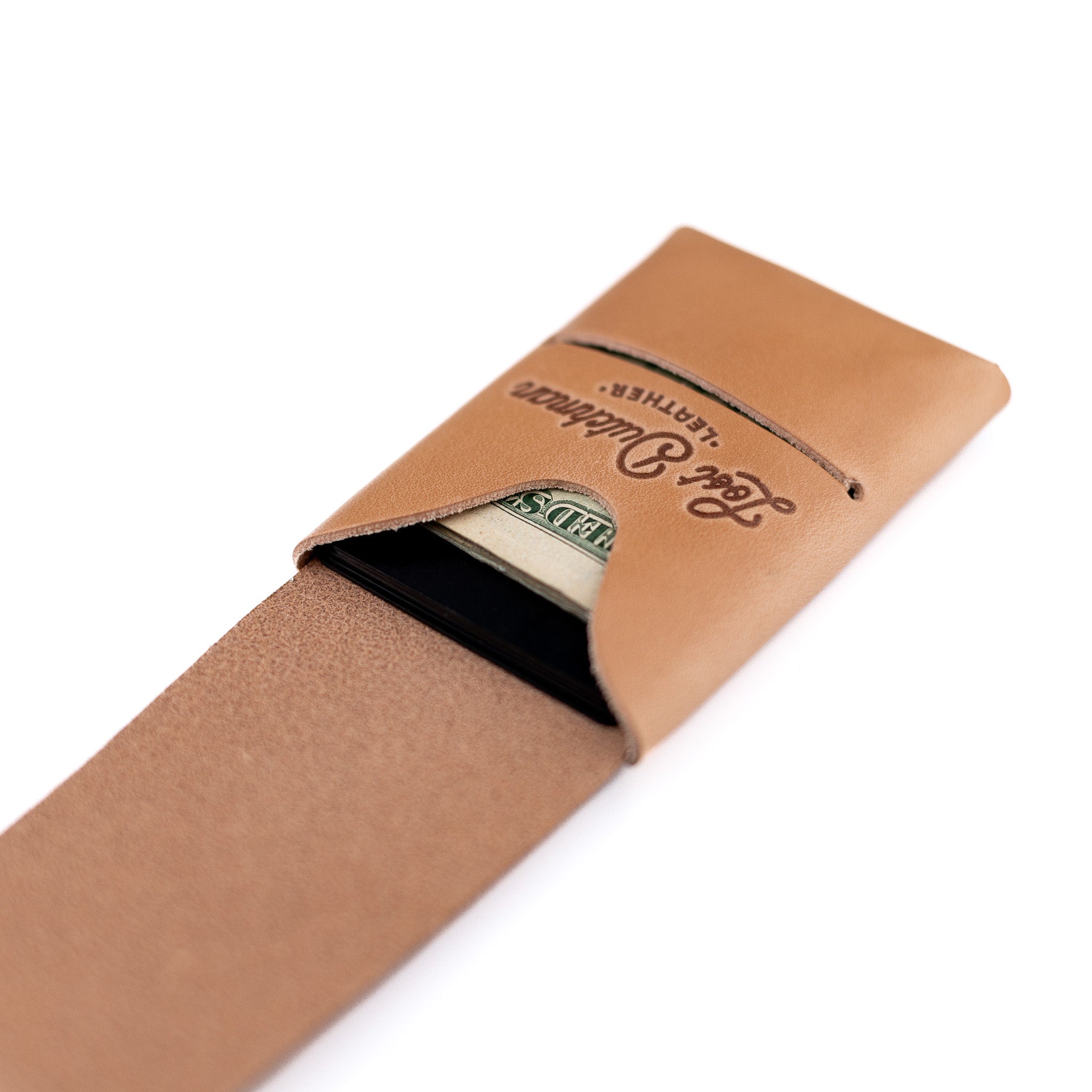 The Mini Franklin Leather Wallet – Russet