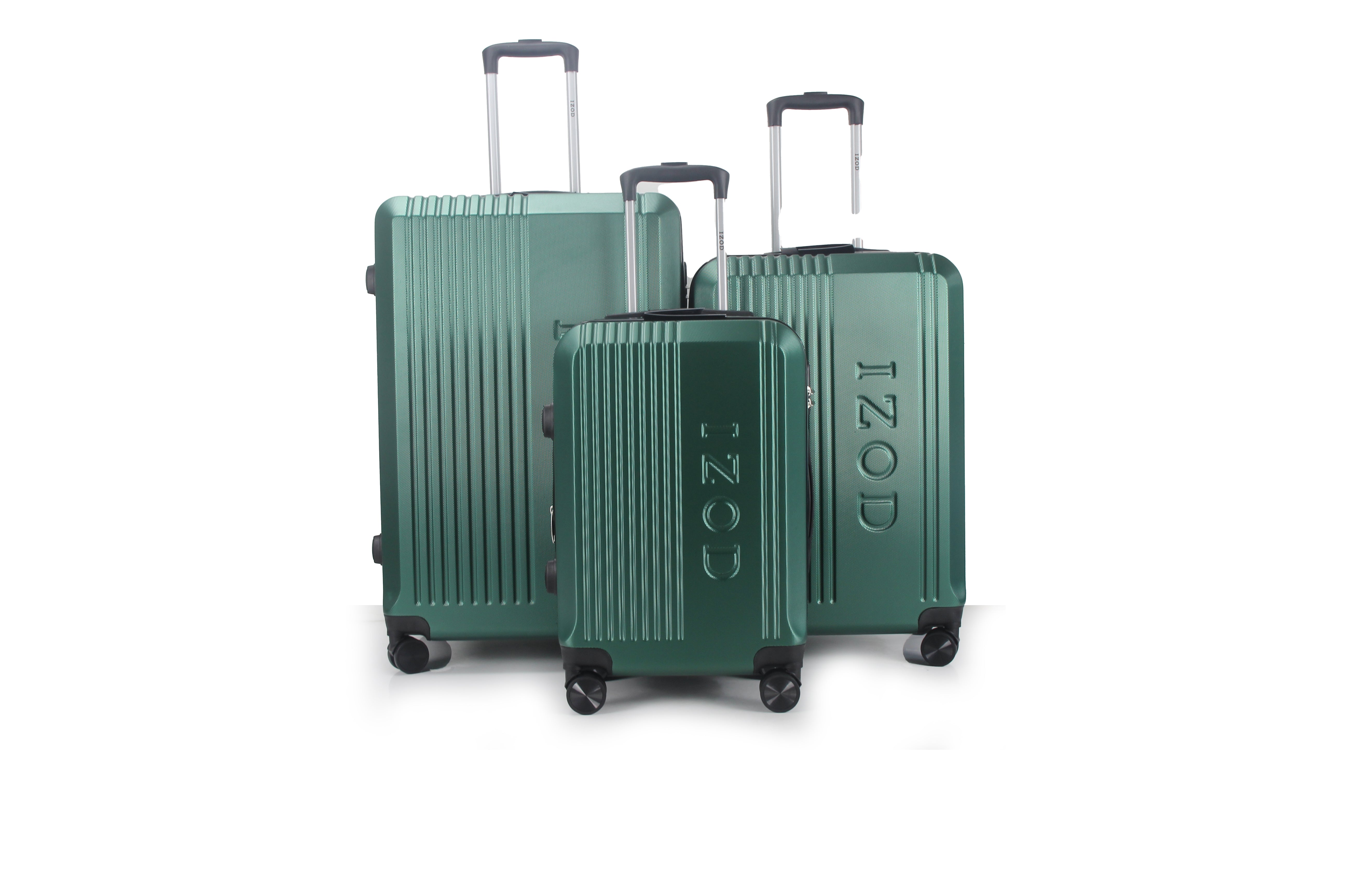 Zane Expandable 3-Piece Spinner Luggage Set with Lock