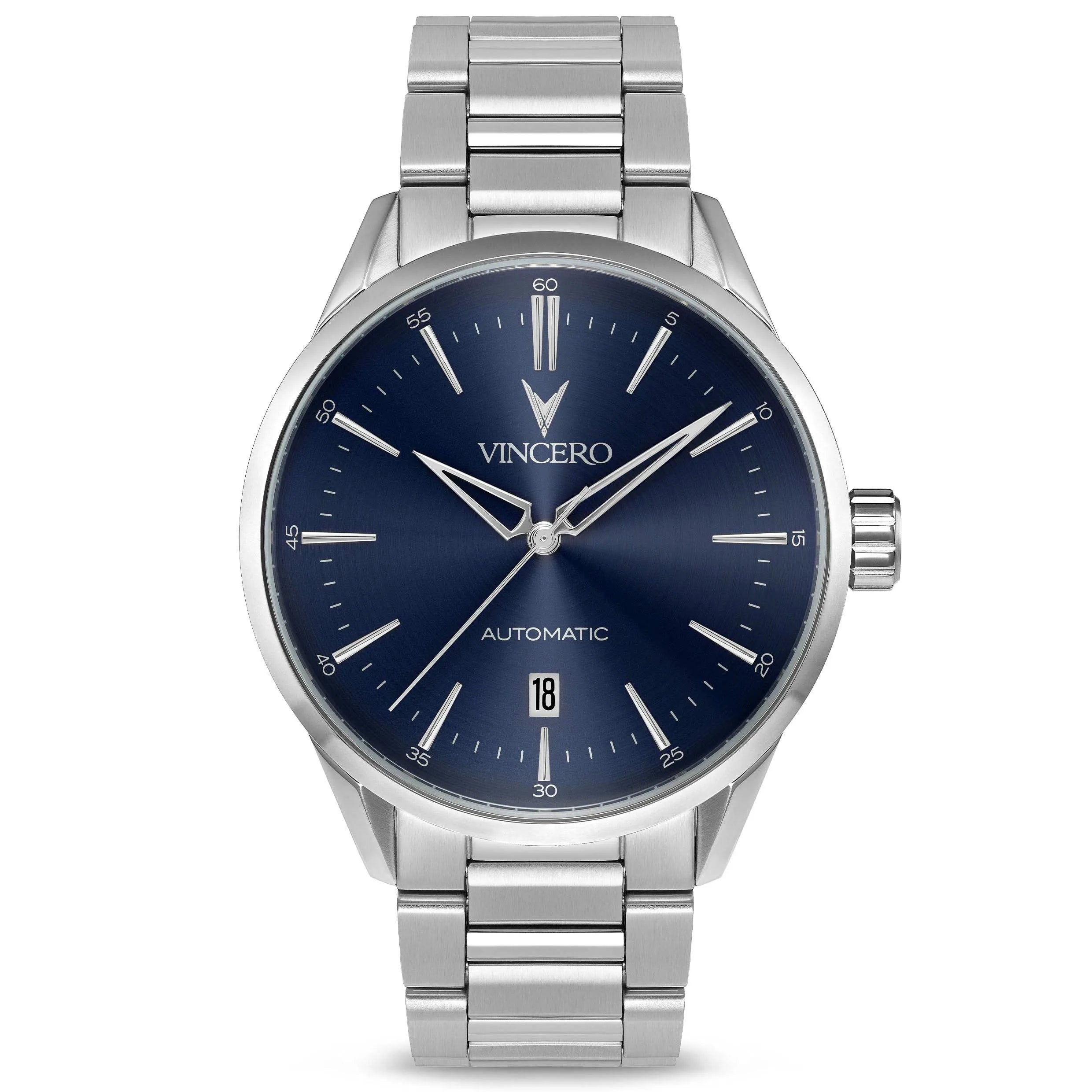 Icon Automatic Men's Watches - Silver/Blue