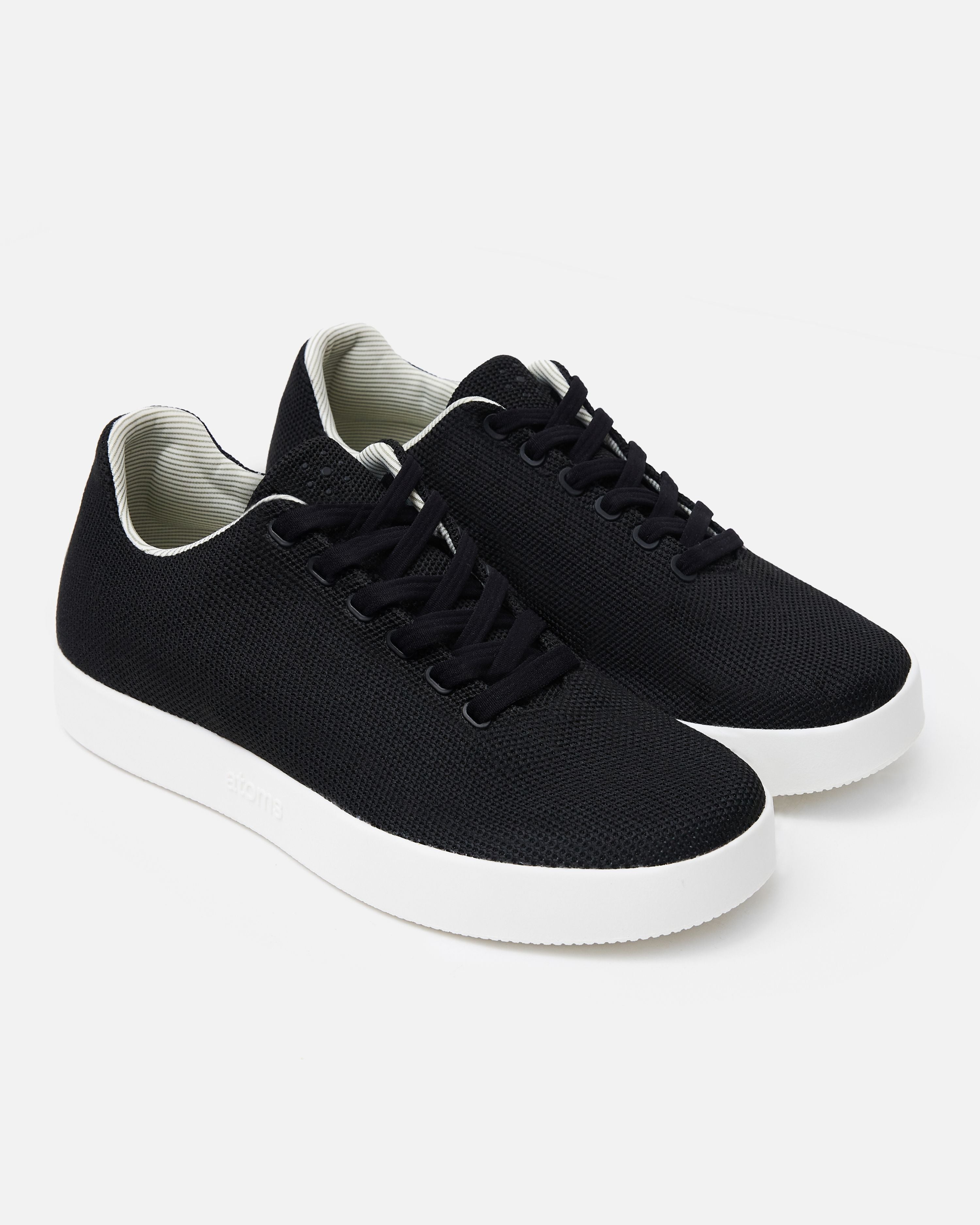 Model 001: Black & White Sneakers