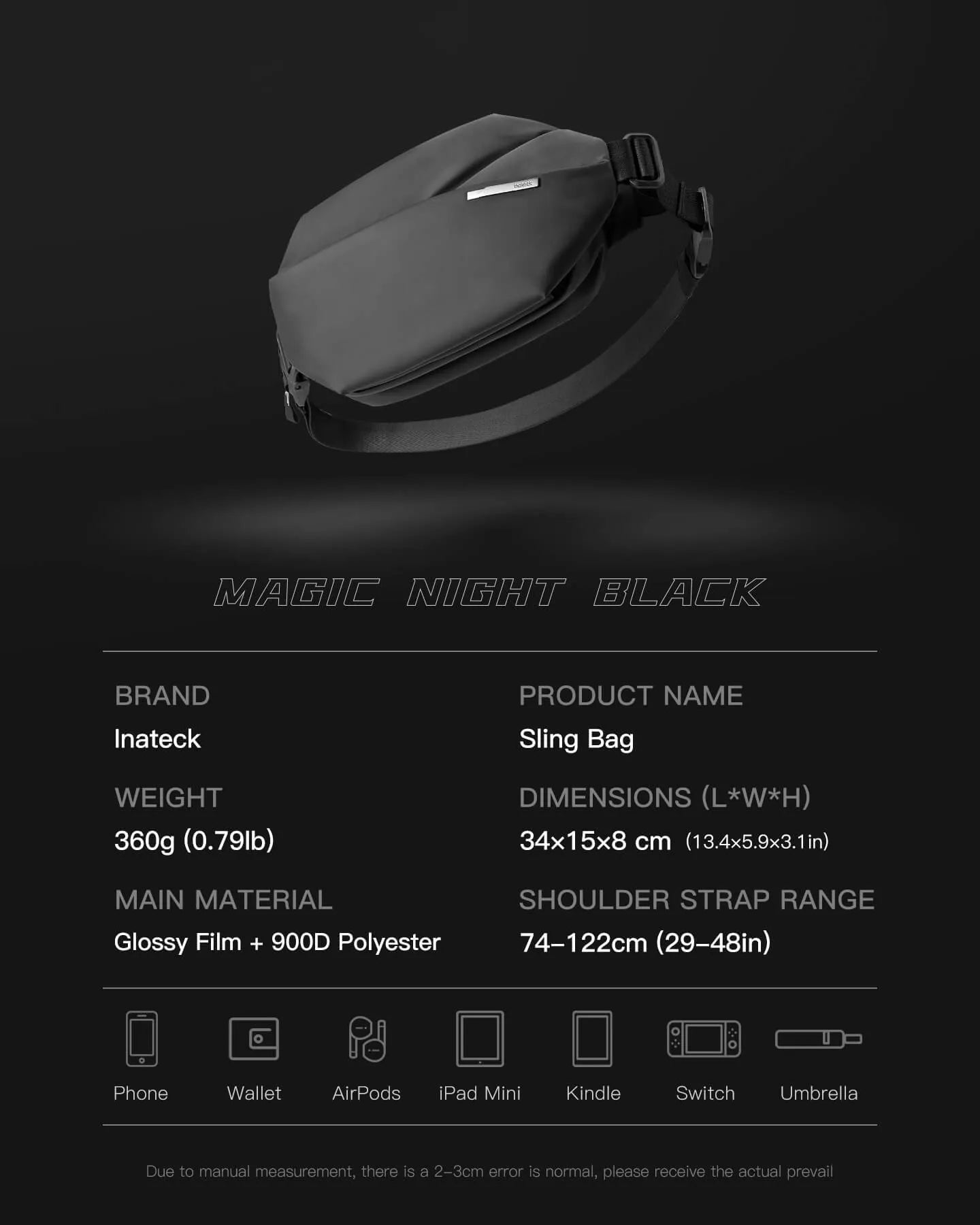 Stylish Sling Bag Crossbody Chest Bag