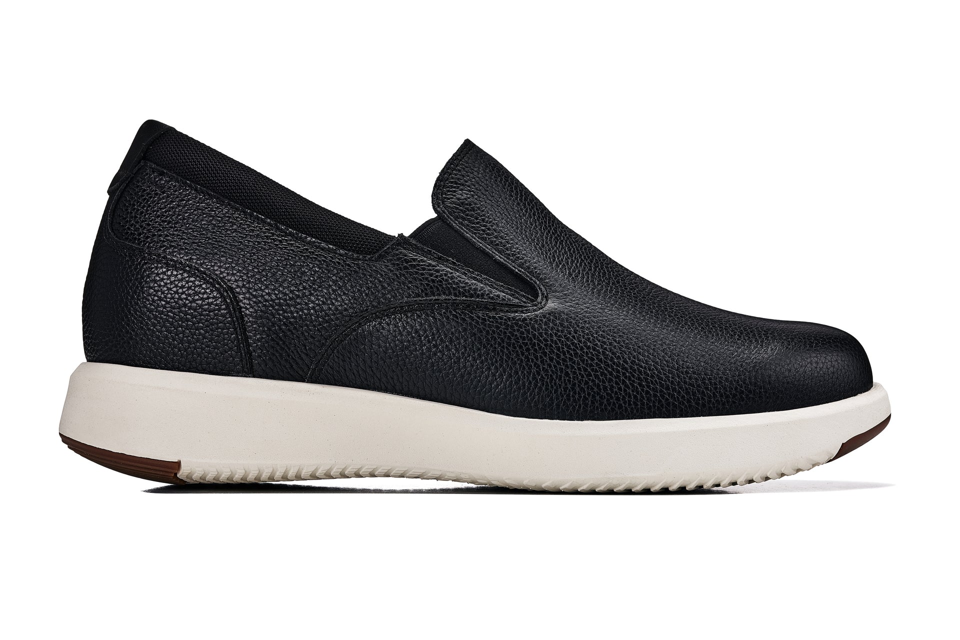 J1420 - 2.8 Inches Taller (Onyx) - Leather Men's Loafers