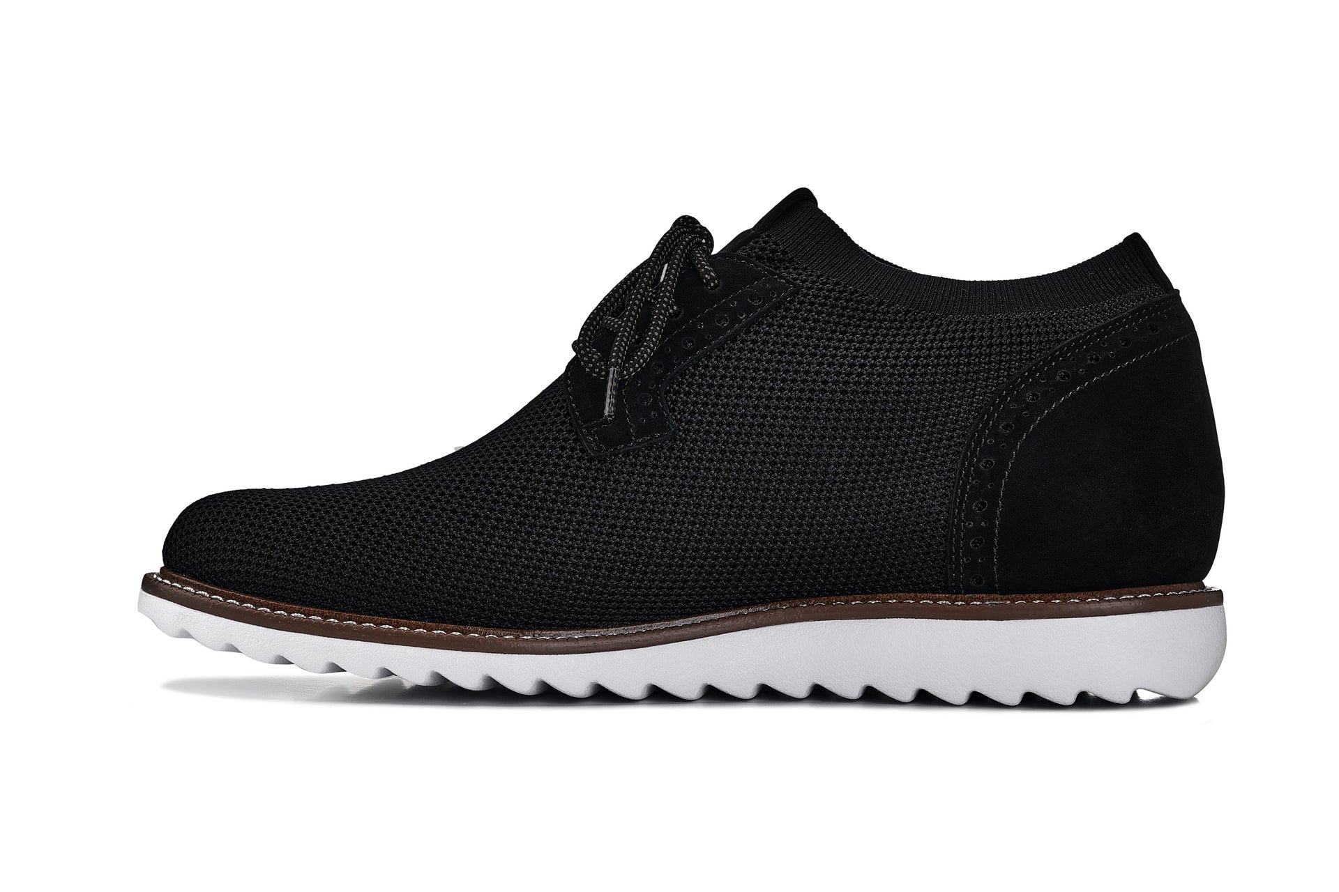 J1502 - 3.2 Inches Taller (Noir) - Men's Shoes