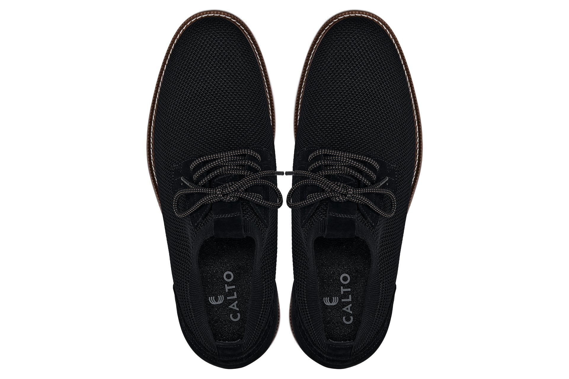 J1502 - 3.2 Inches Taller (Noir) - Men's Shoes