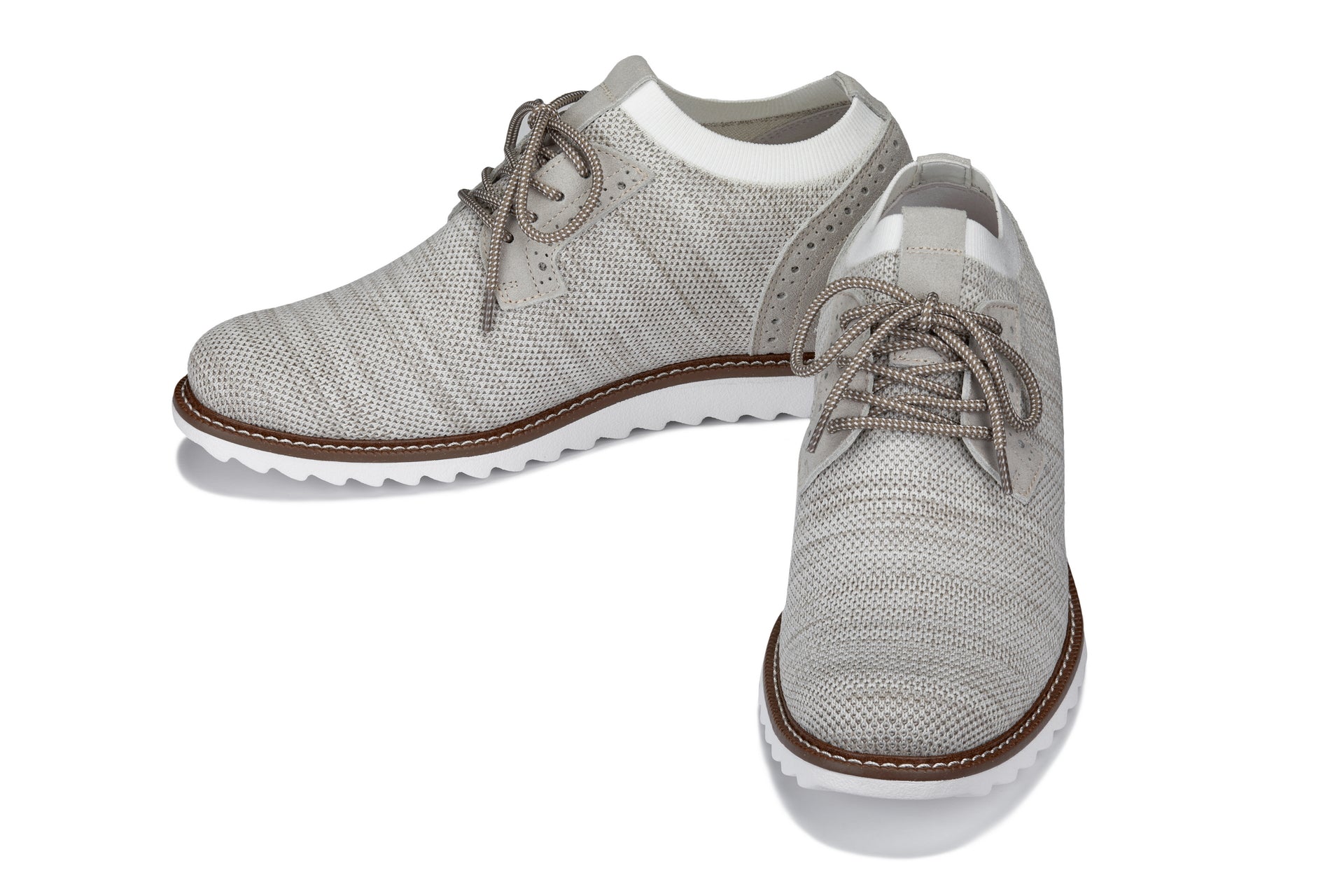 J1505 - 3.2 Inches Taller (Cream) - Men's Shoes