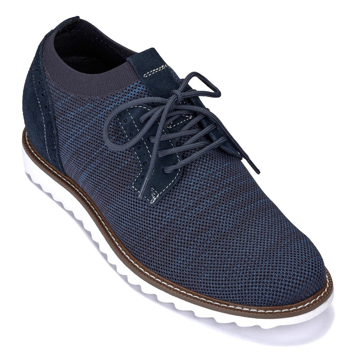 J1507 - 3.2 Inches Taller (Navy) - Men's Shoes