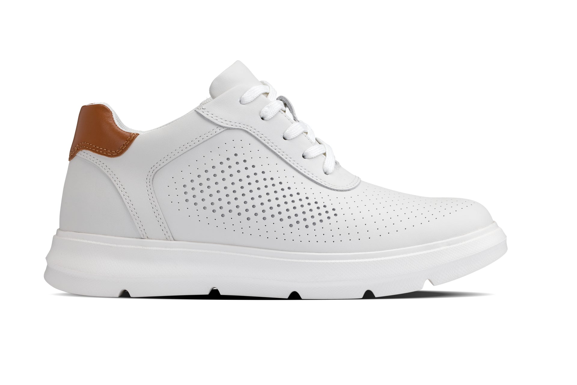 J1581 - 2.6 Inches Taller (White) - Lightweight Casual Men's Walker Shoes
