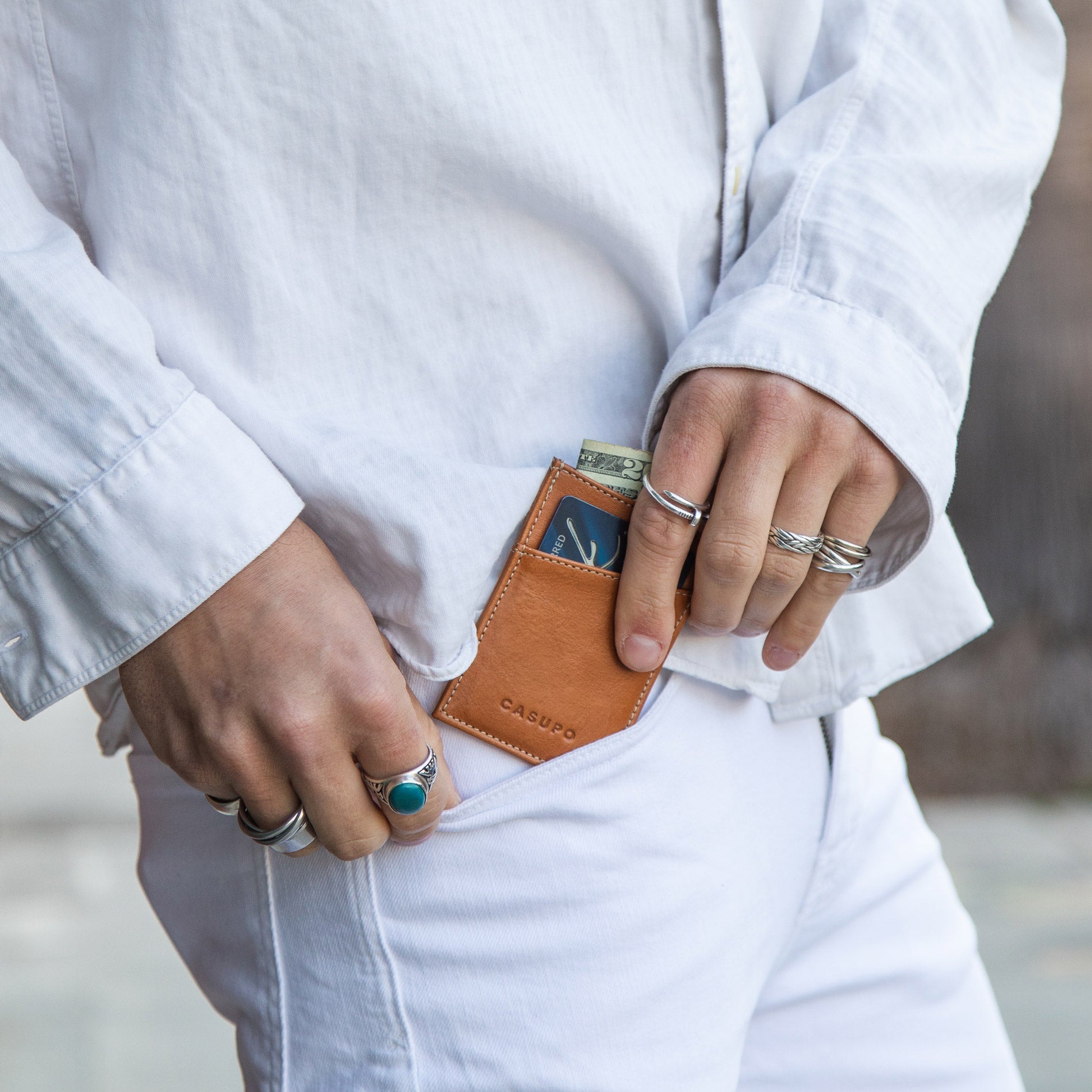 Minimalist Wallet - Natural