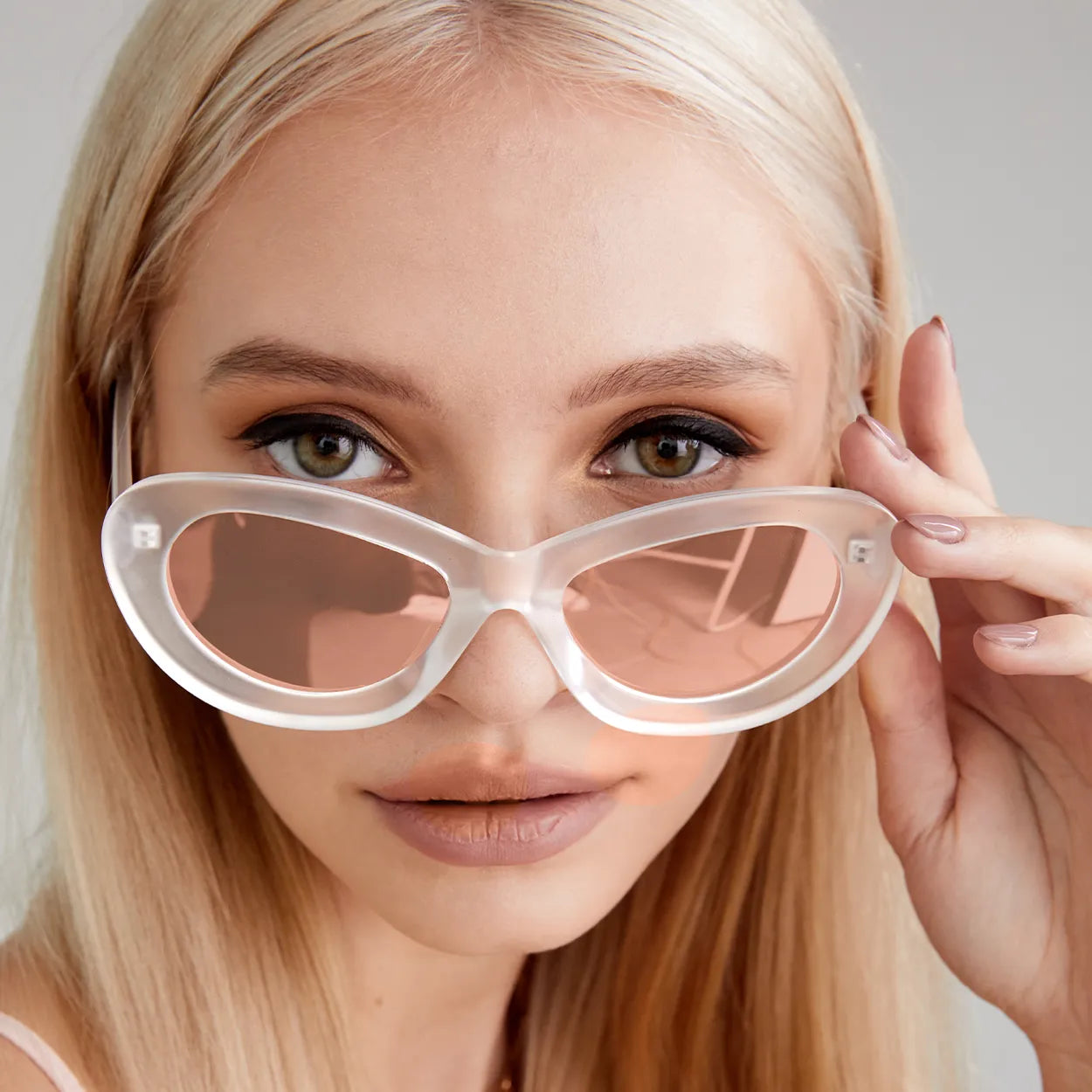 Jackie Sunglasses - Rose Gold