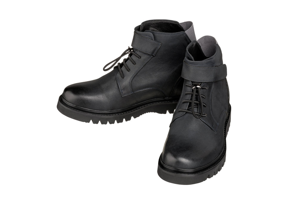 K83116 - 3.2 Inches Taller (Dark Blue) - Casual Men's Boots