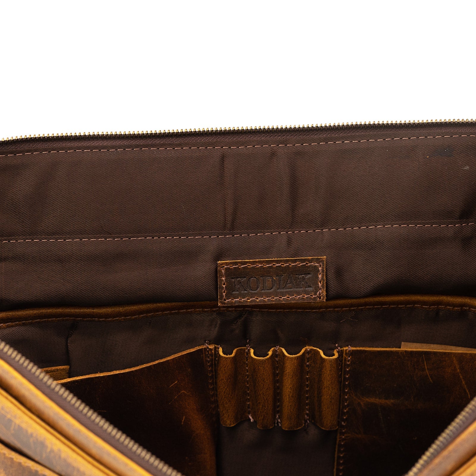 Sitka Leather Messenger Bag