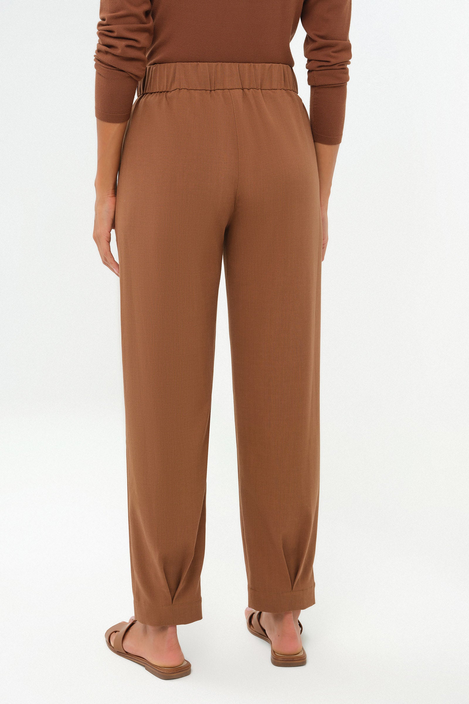 Noria Fluid Woven Pant with Fly-Front & Drawcord