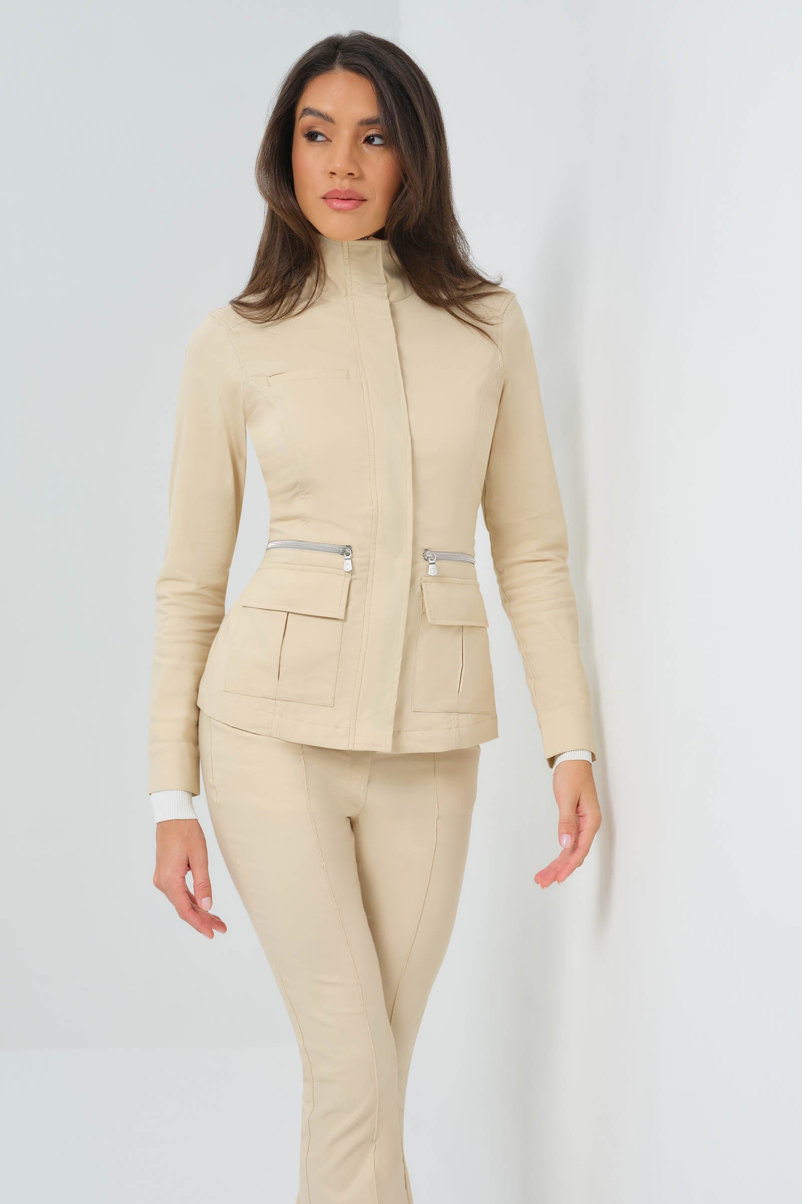 Kenya Safari Jacket in Wheat