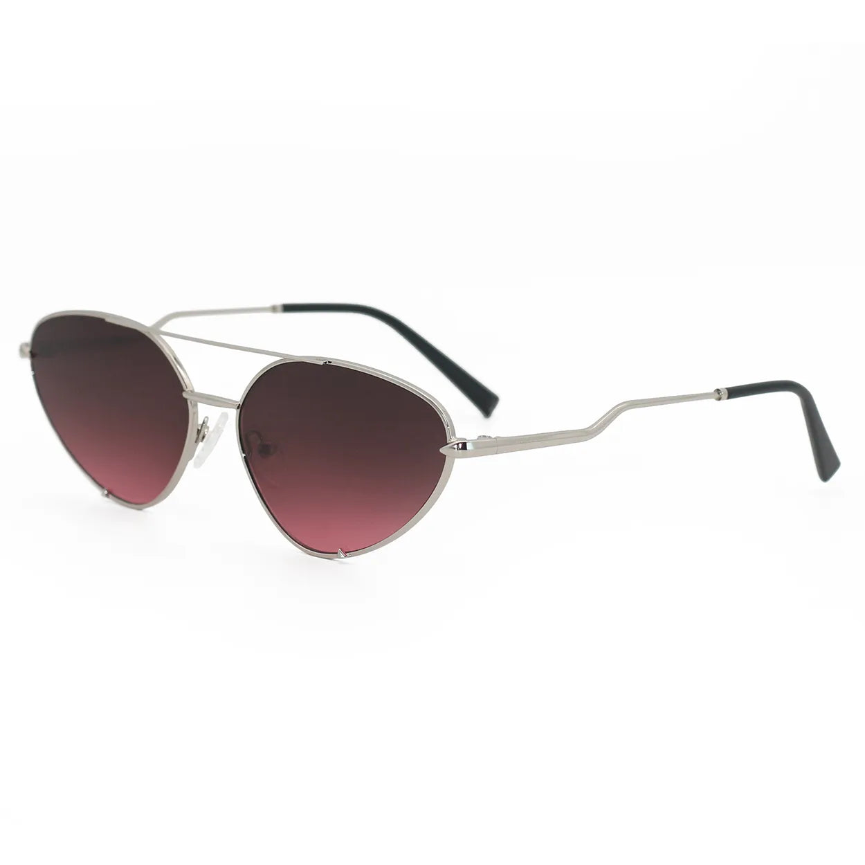 Lucky Star Sunglasses - Ruby & Silver