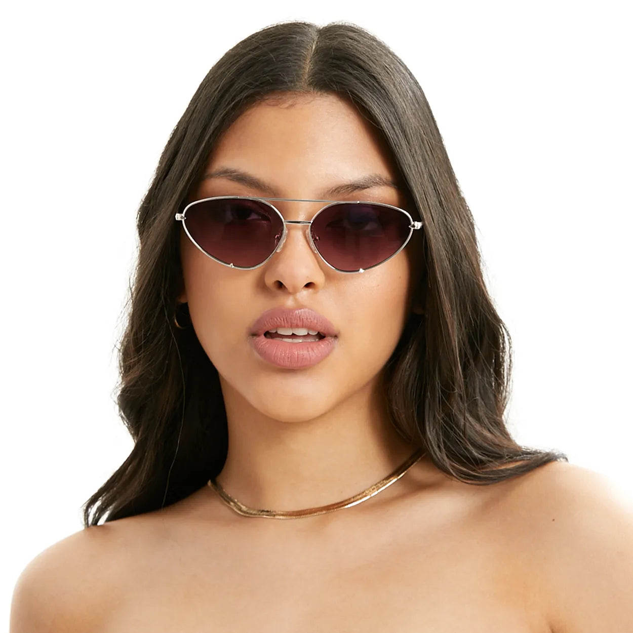 Lucky Star Sunglasses - Ruby & Silver