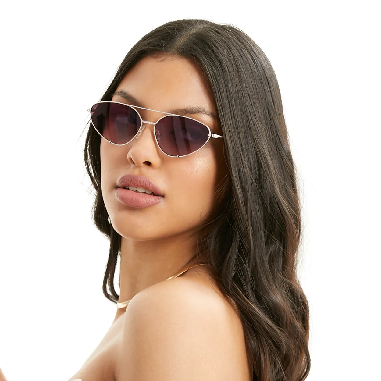 Lucky Star Sunglasses - Ruby & Silver