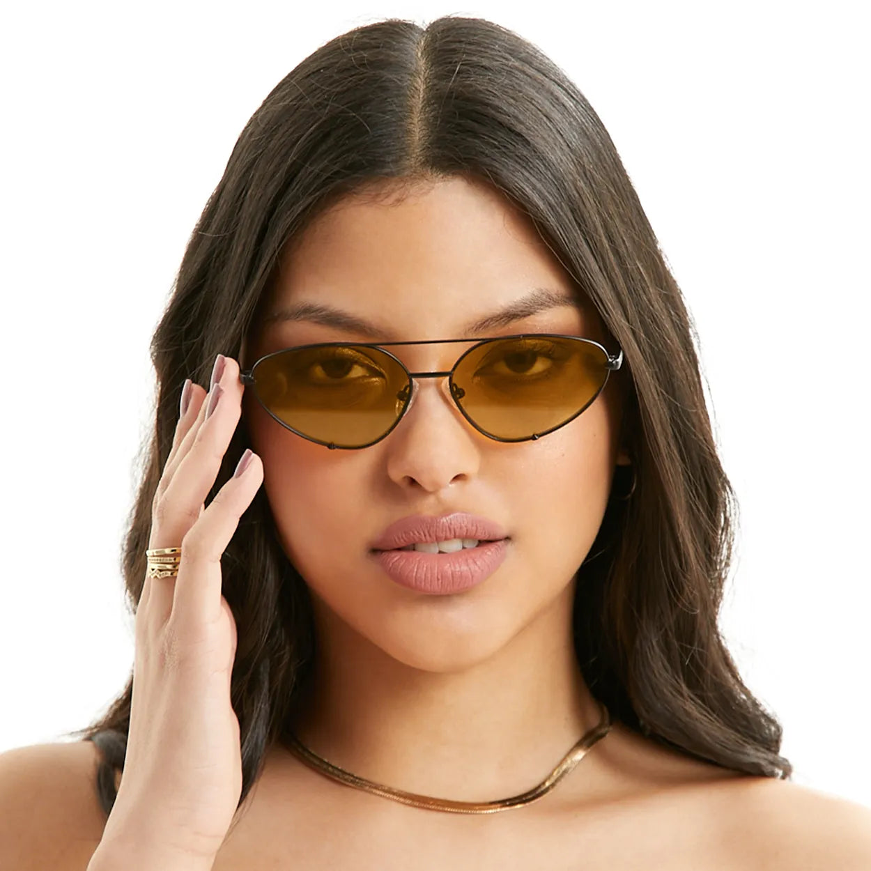 Lucky Star Sunglasses - Yellow & Black